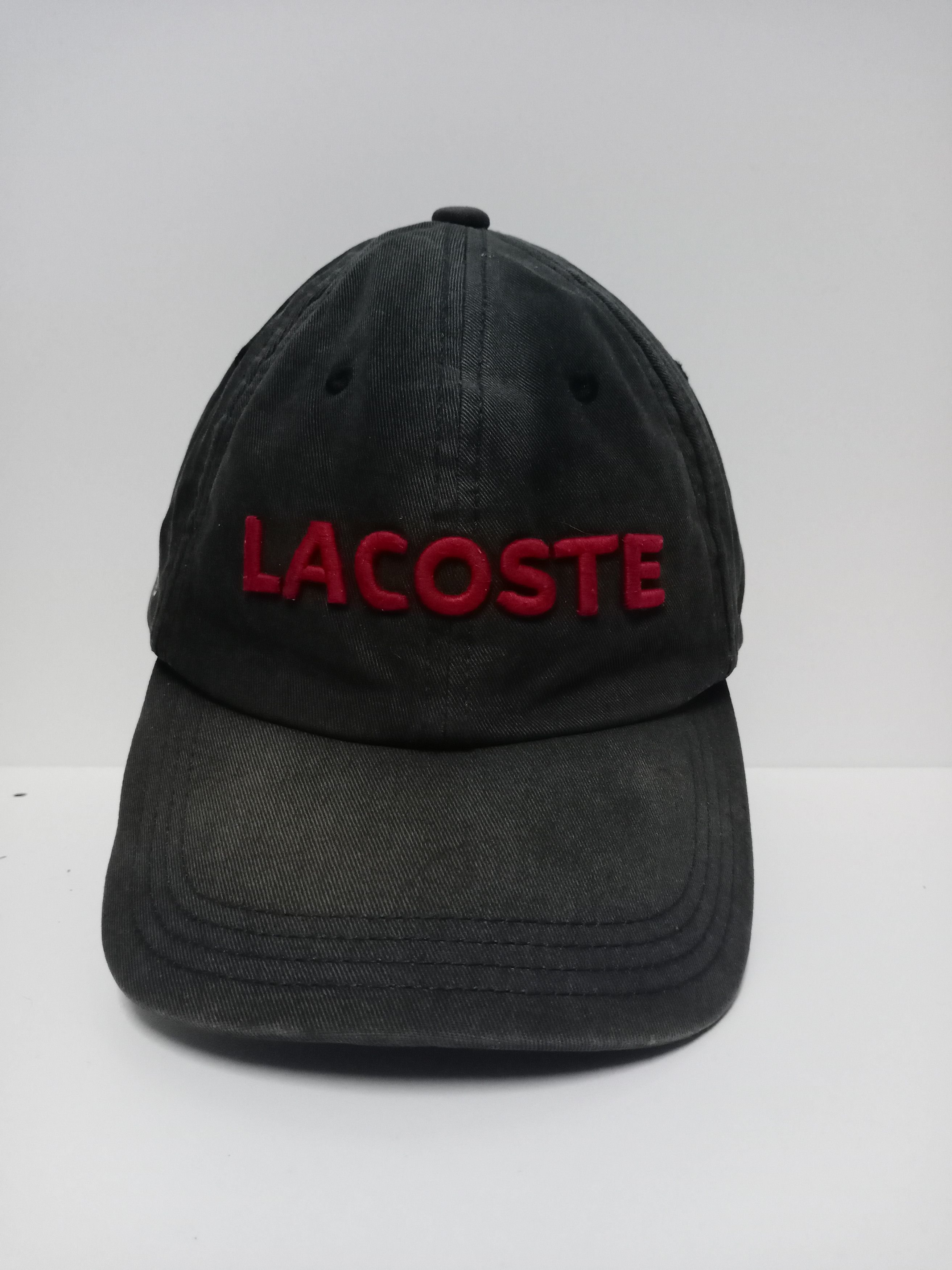 Lacoste Vintage Lacoste Big Spellout adjustable Cap Size ONE SIZE - 1 Thumbnail