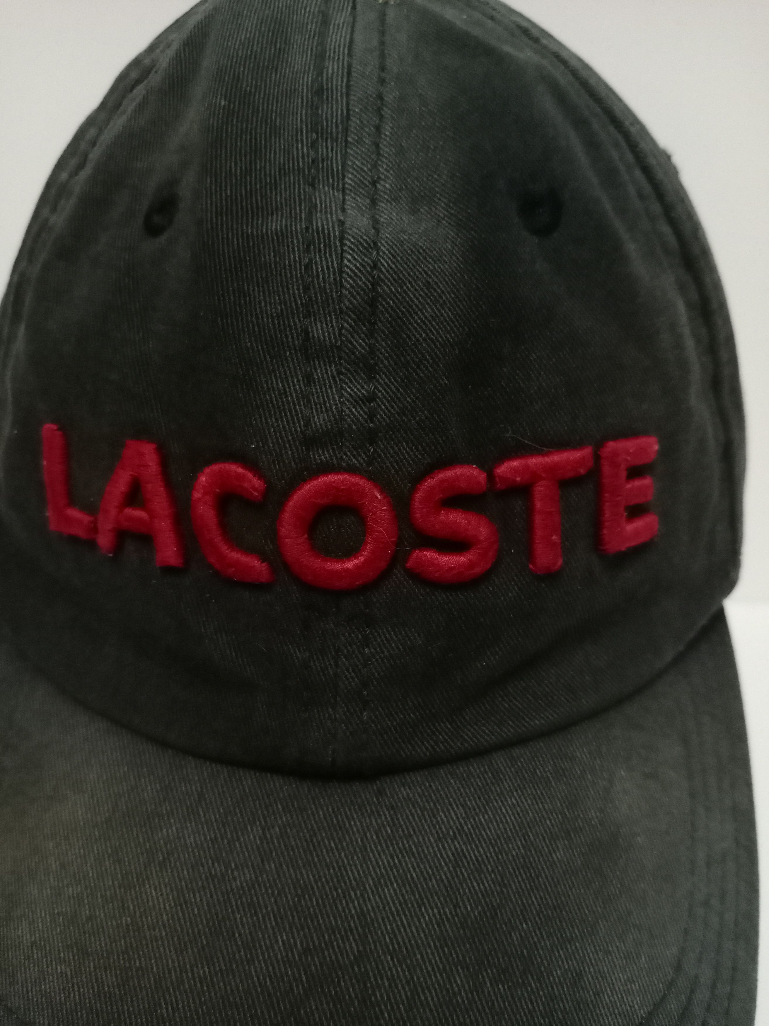 Lacoste Vintage Lacoste Big Spellout adjustable Cap Size ONE SIZE - 2 Thumbnail