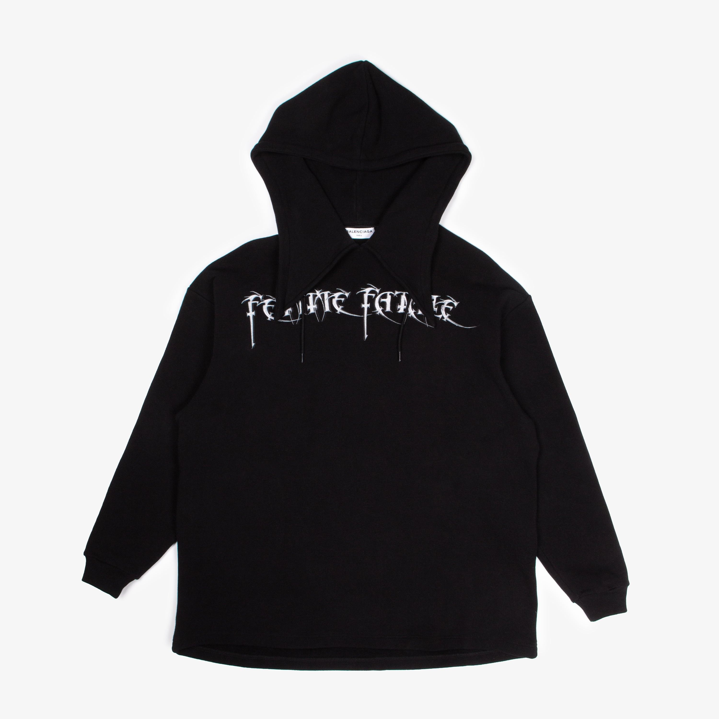 Balenciaga BALENCIAGA 2017 FEMME FATALE HOODIE Size US S / EU 44-46 / 1 - 2 Thumbnail
