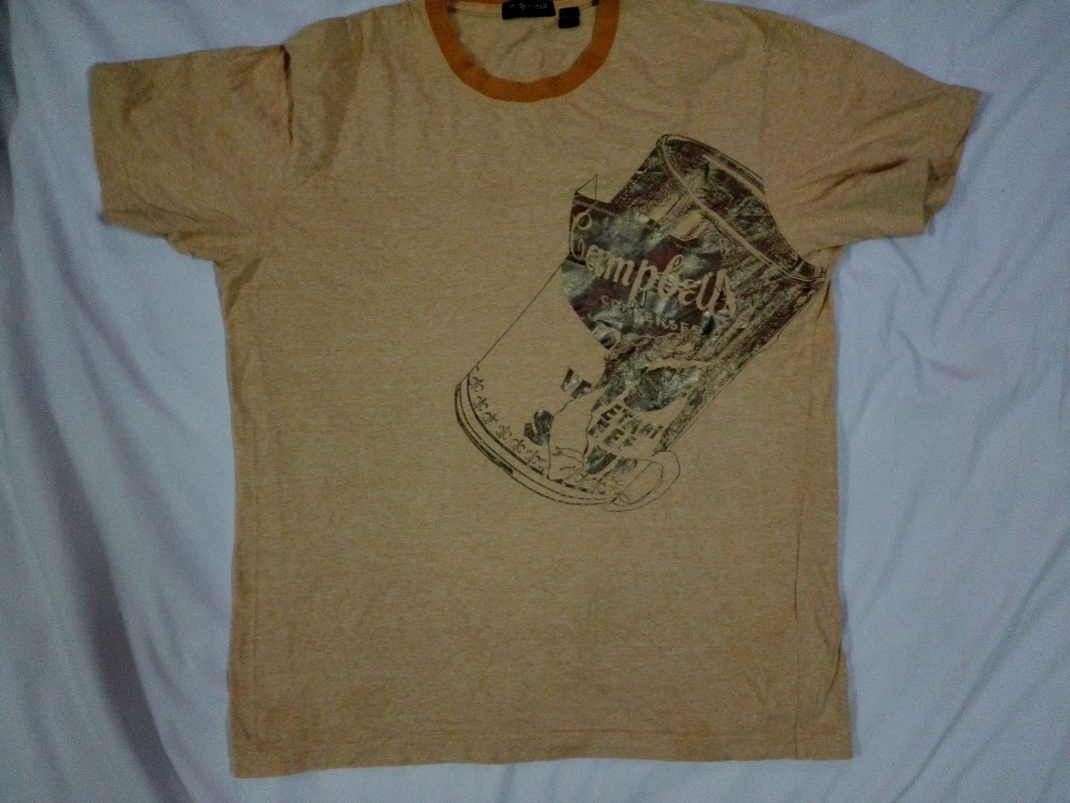 Andy Warhol Y2k ANDY WARHOL CAMPBELL SOUP LOGO Tee Pop Art Size US L / EU 52-54 / 3 - 1 Thumbnail