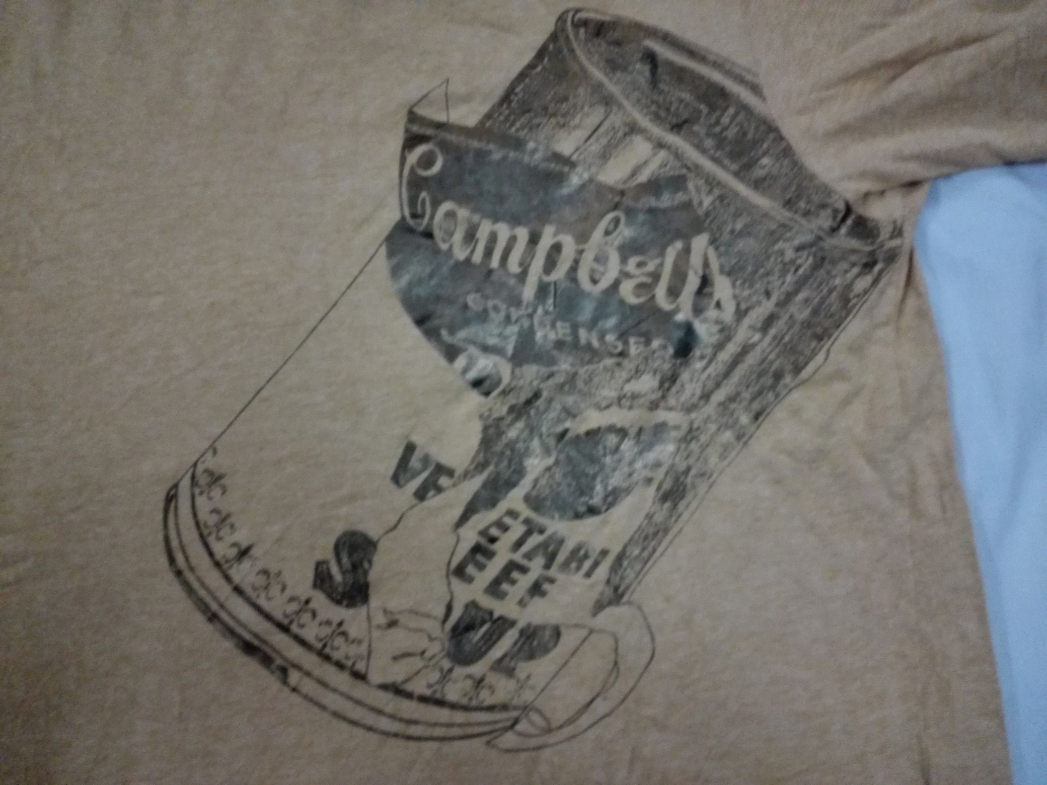 Andy Warhol Y2k ANDY WARHOL CAMPBELL SOUP LOGO Tee Pop Art Size US L / EU 52-54 / 3 - 2 Thumbnail