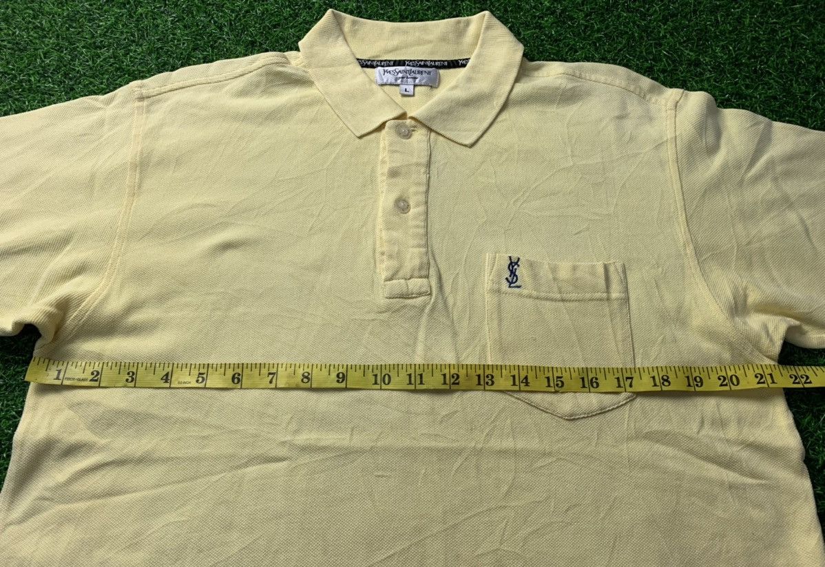 Yves Saint Laurent Ysl Yves Saint Laurent Single Pocket Polo Tee Size US L / EU 52-54 / 3 - 9 Thumbnail