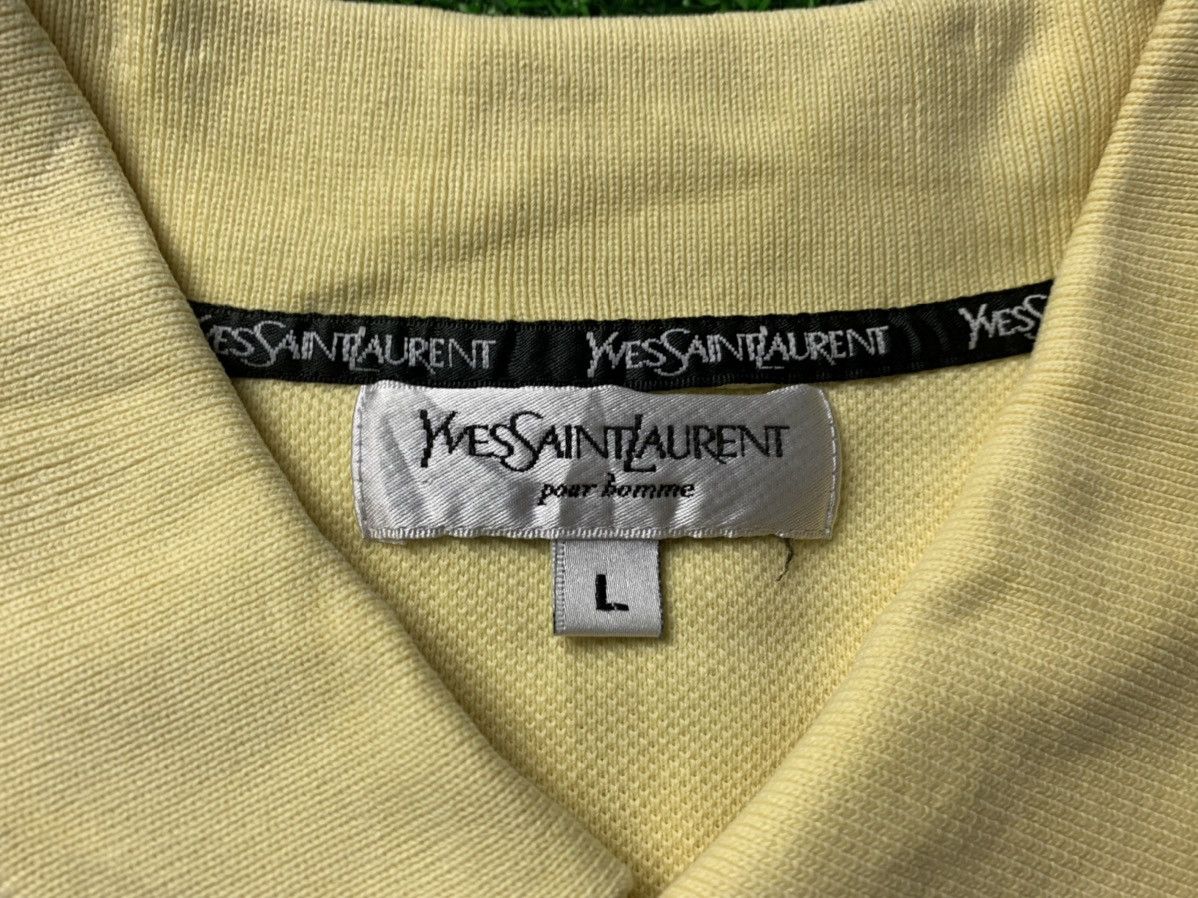 Yves Saint Laurent Ysl Yves Saint Laurent Single Pocket Polo Tee Size US L / EU 52-54 / 3 - 3 Thumbnail