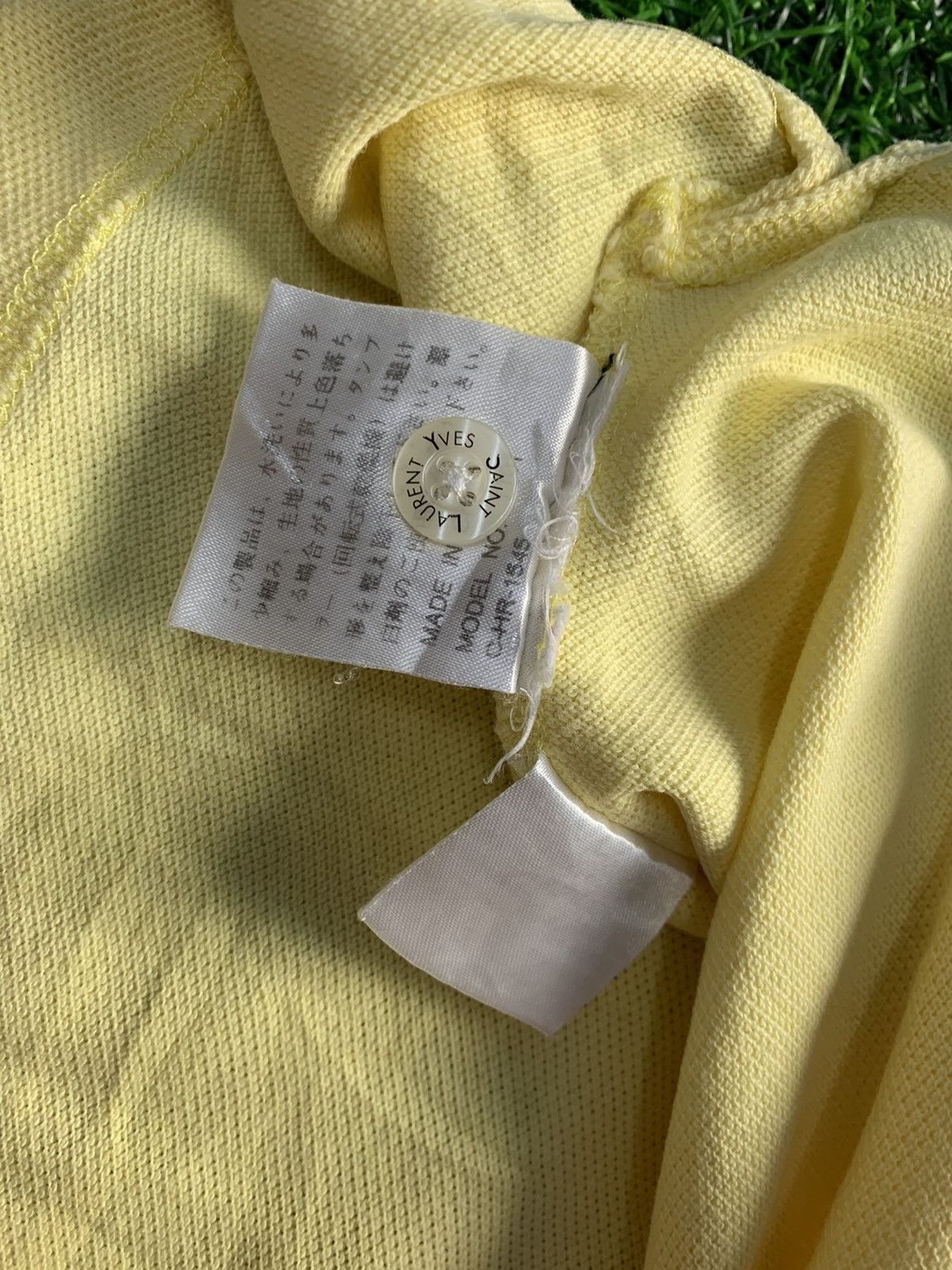 Yves Saint Laurent Ysl Yves Saint Laurent Single Pocket Polo Tee Size US L / EU 52-54 / 3 - 7 Thumbnail