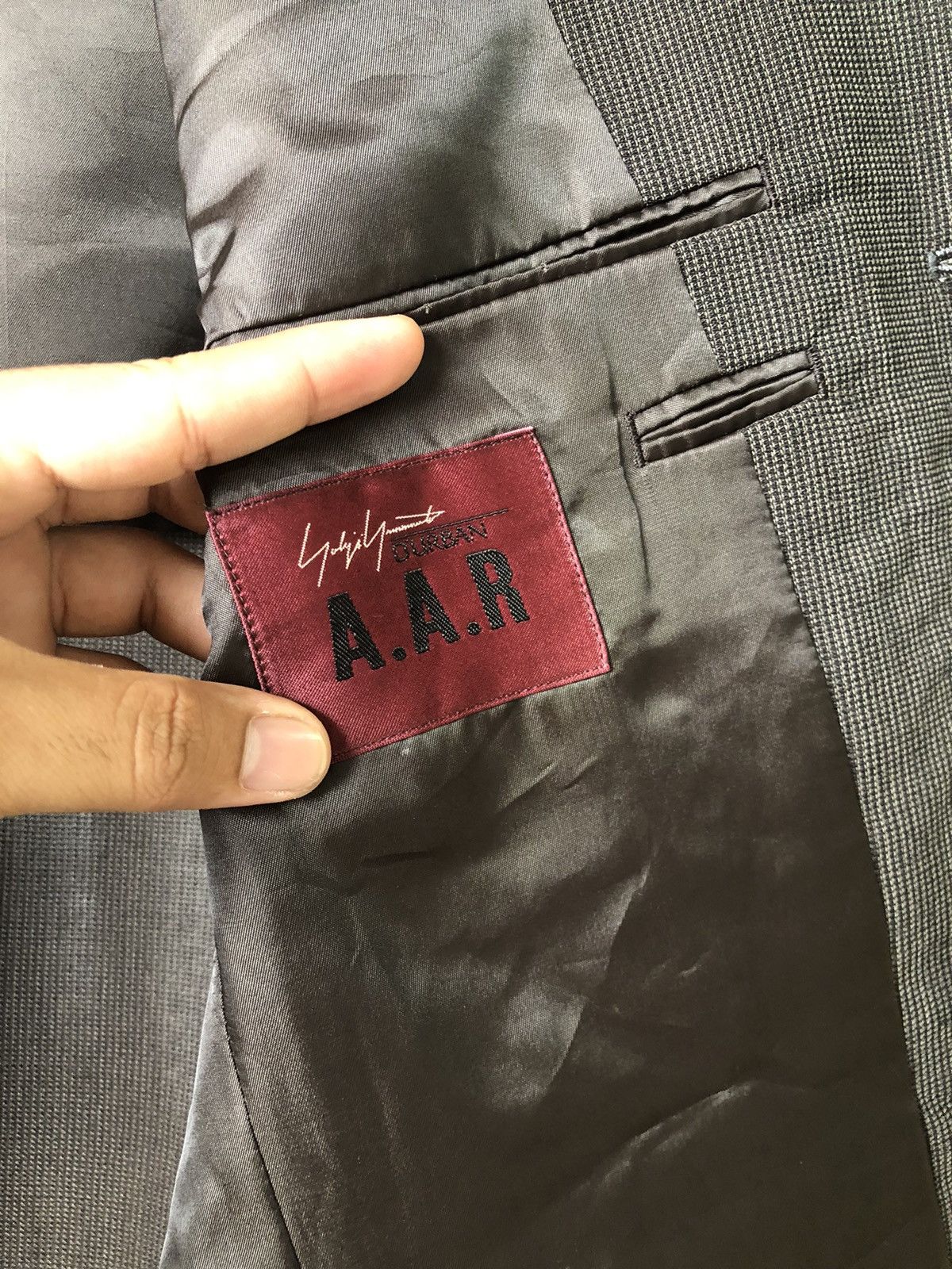 Yohji Yamamoto Vintage Yohji Yamamoto Single Breasted Blazer Size US XL / EU 56 / 4 - 16 Thumbnail