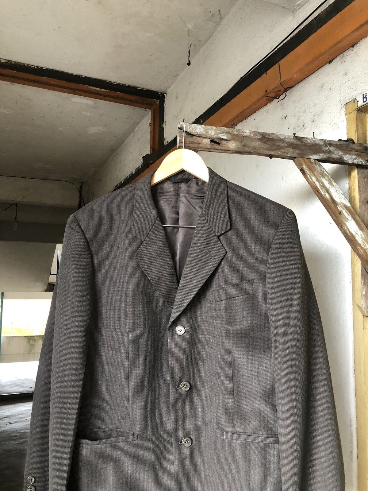 Yohji Yamamoto Vintage Yohji Yamamoto Single Breasted Blazer Size US XL / EU 56 / 4 - 6 Thumbnail