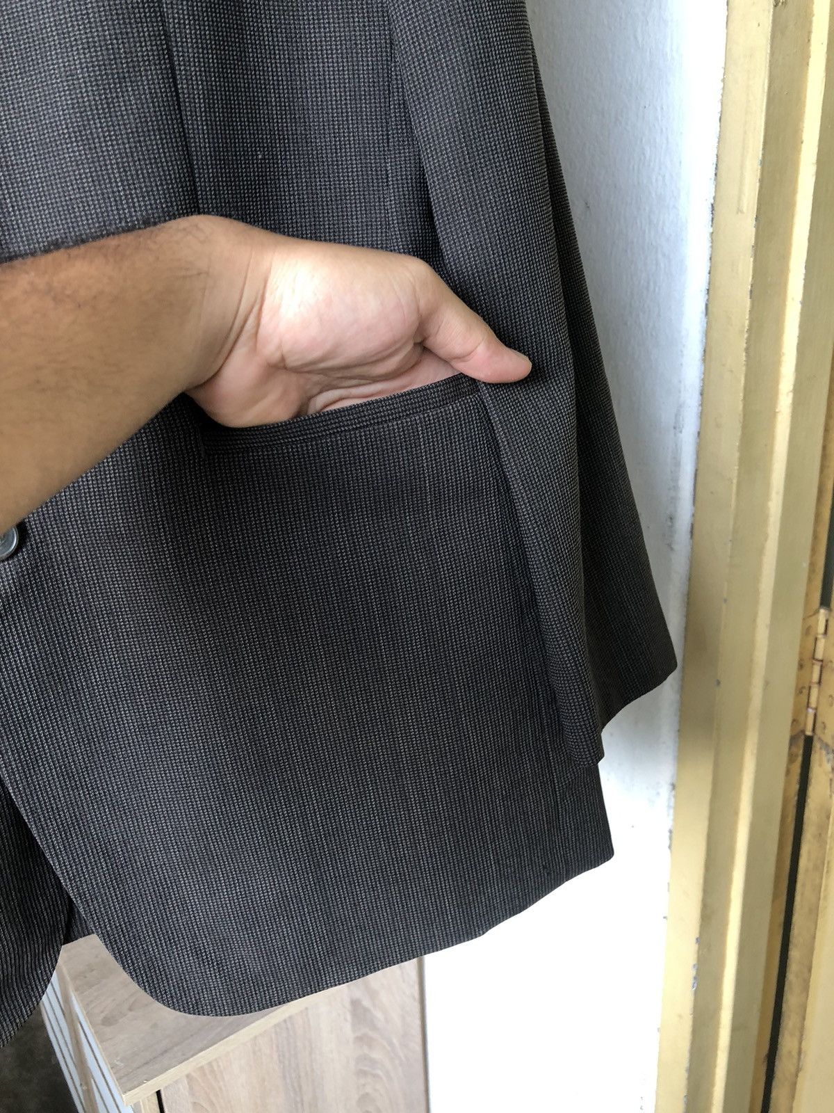Yohji Yamamoto Vintage Yohji Yamamoto Single Breasted Blazer Size US XL / EU 56 / 4 - 8 Thumbnail