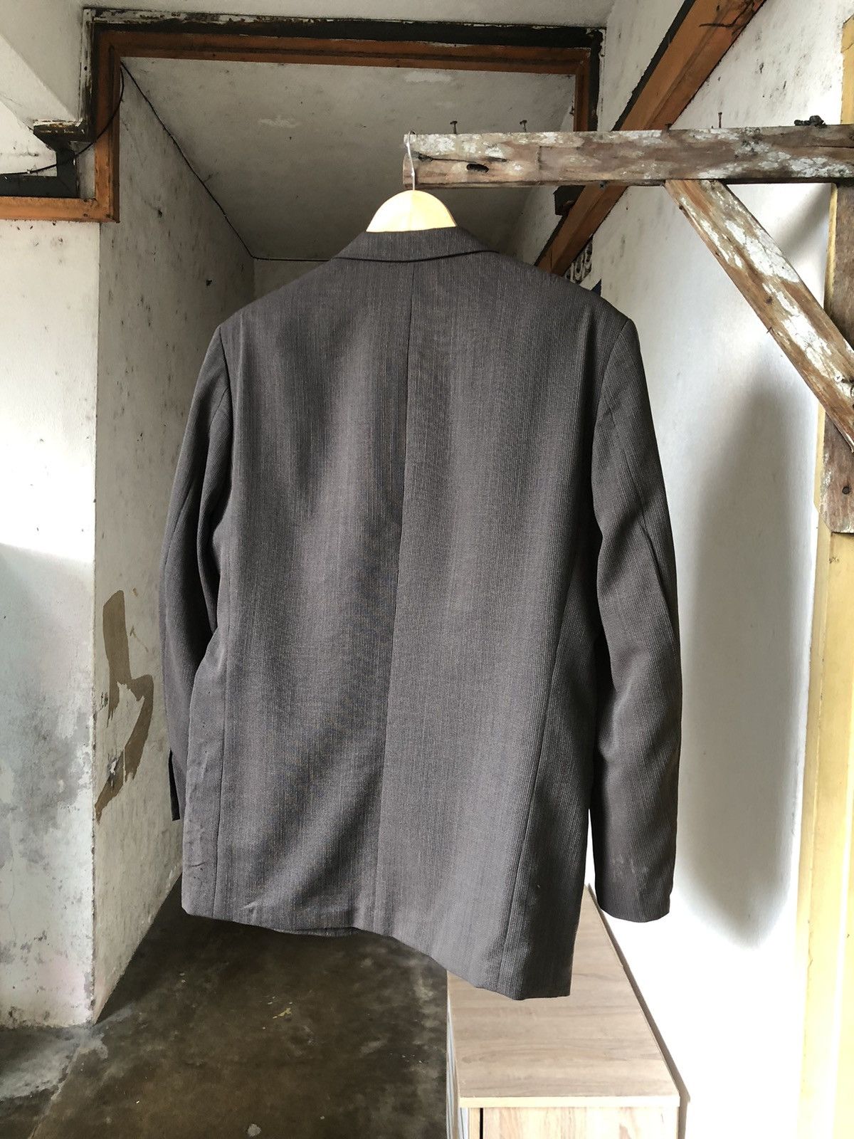 Yohji Yamamoto Vintage Yohji Yamamoto Single Breasted Blazer Size US XL / EU 56 / 4 - 4 Thumbnail