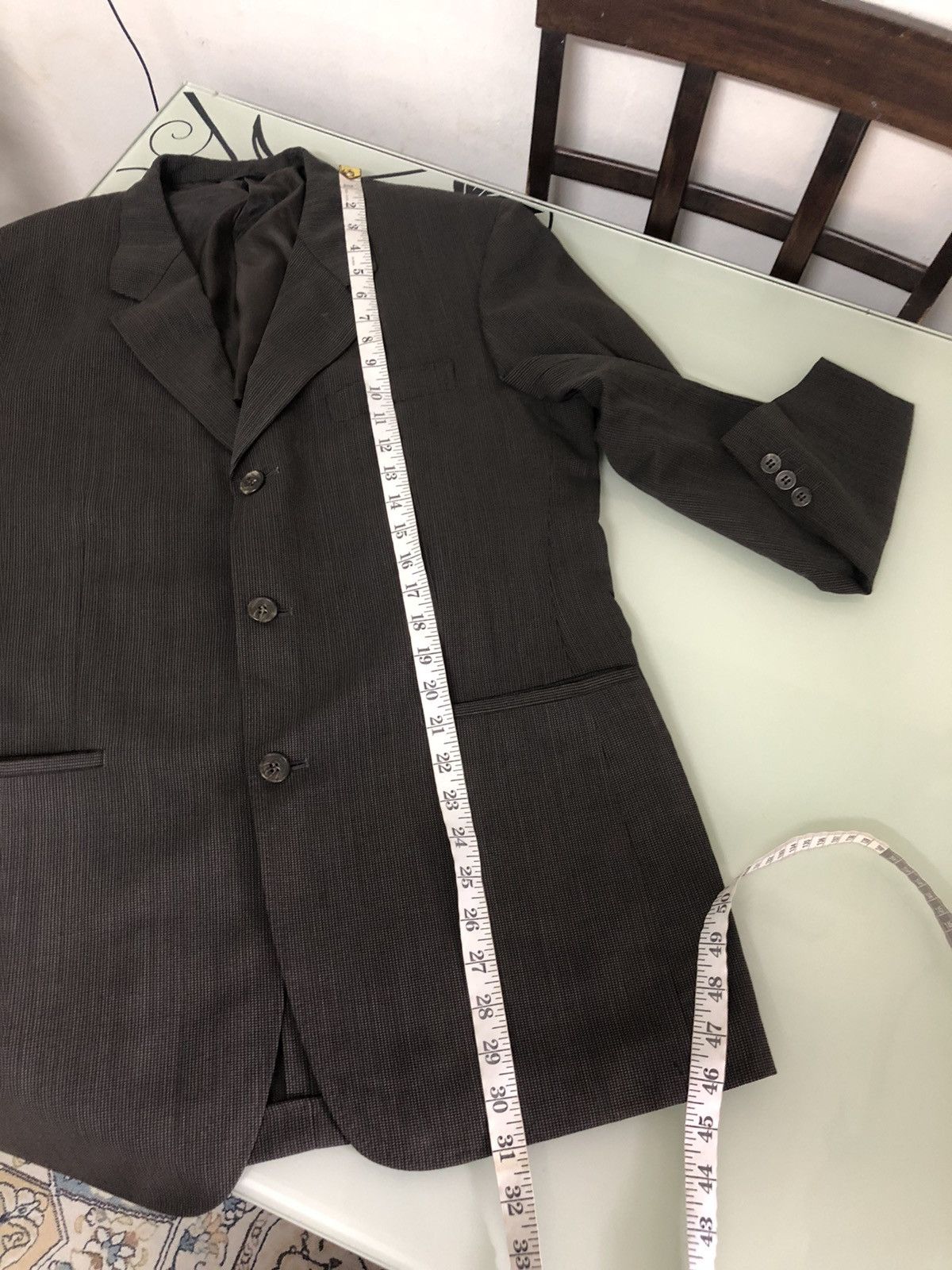 Yohji Yamamoto Vintage Yohji Yamamoto Single Breasted Blazer Size US XL / EU 56 / 4 - 22 Thumbnail