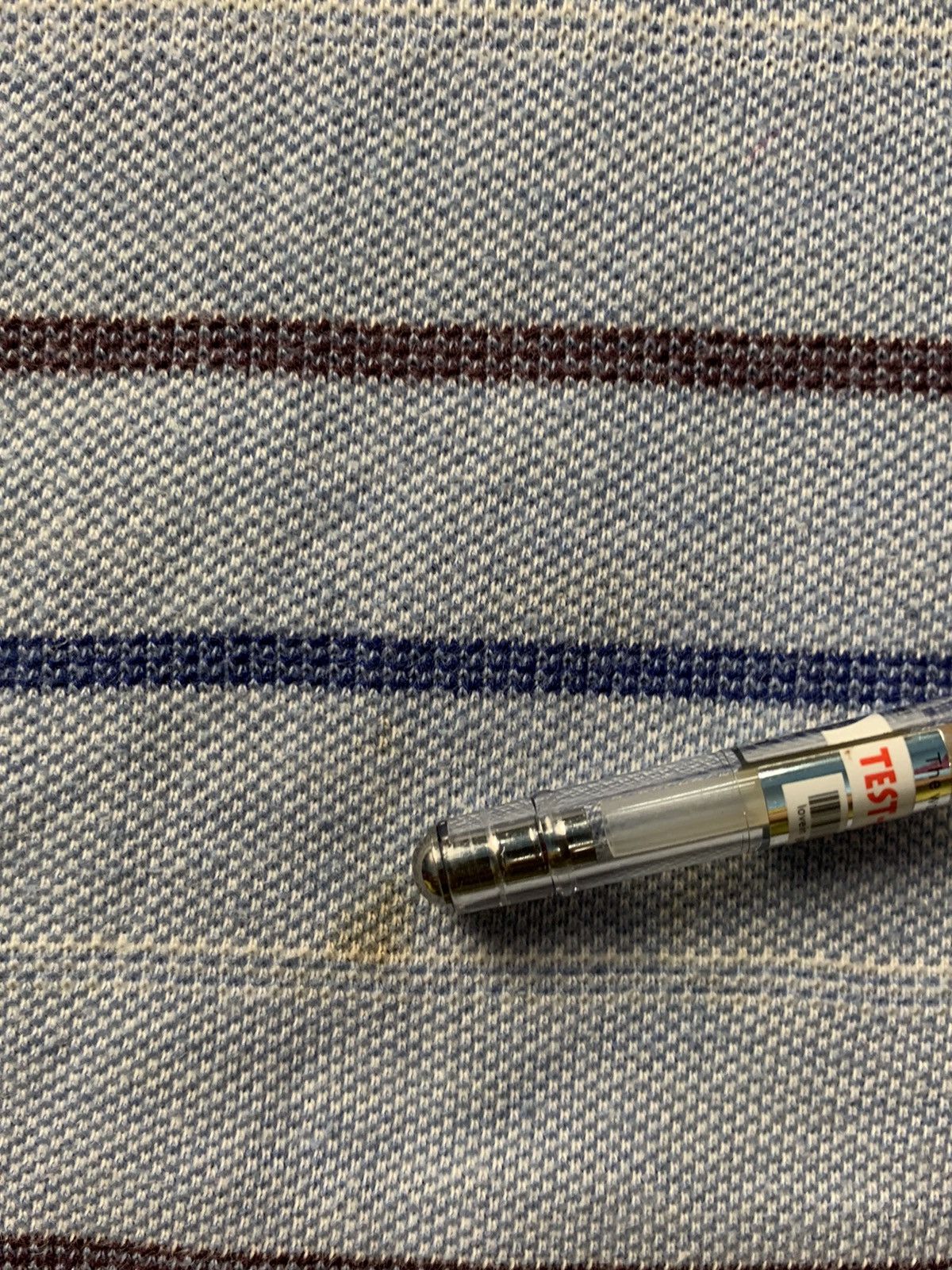 Japanese Brand Kansai Yamamoto Single Pocket Long Sleeve Striped Design Size US M / EU 48-50 / 2 - 13 Thumbnail