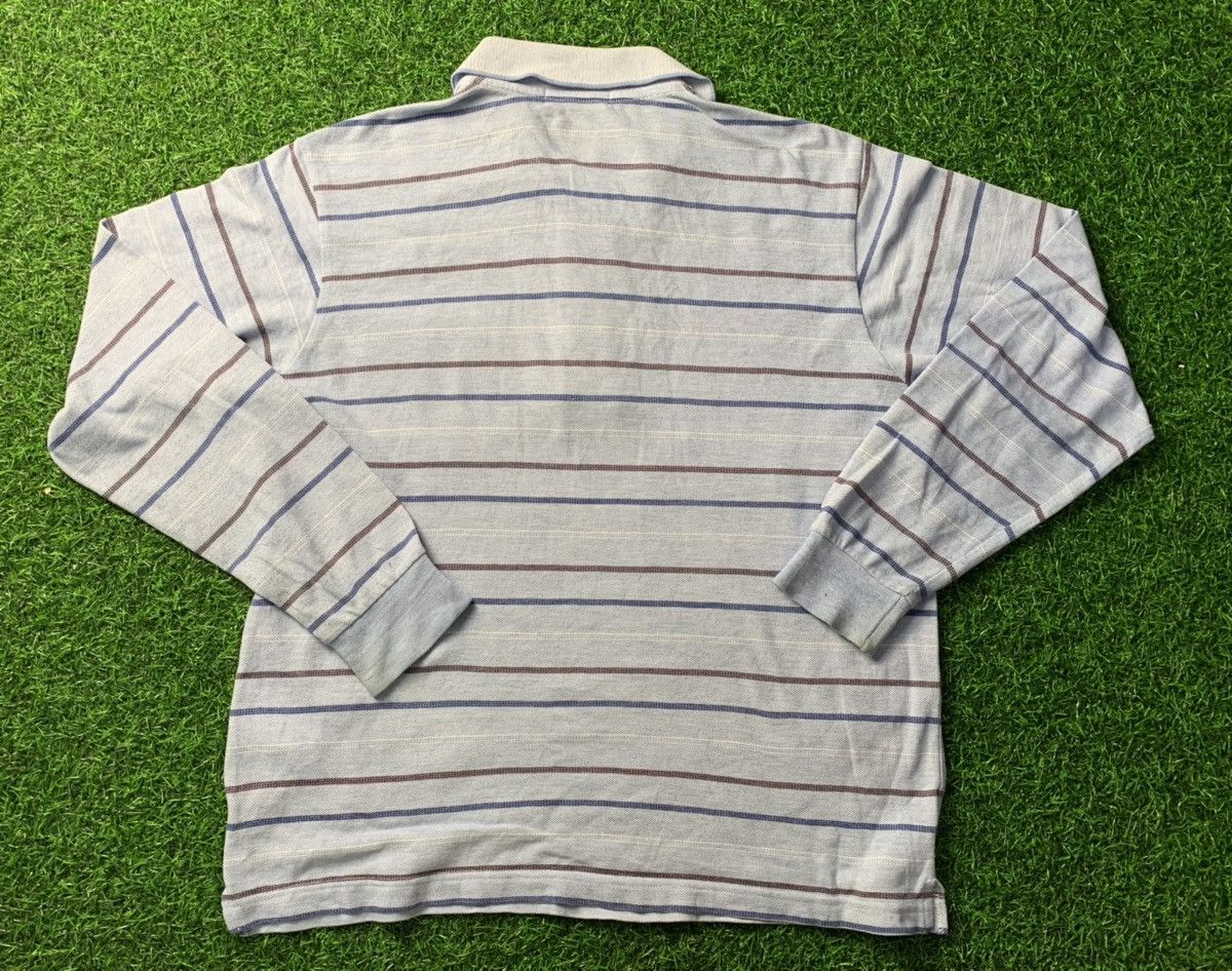 Japanese Brand Kansai Yamamoto Single Pocket Long Sleeve Striped Design Size US M / EU 48-50 / 2 - 8 Thumbnail