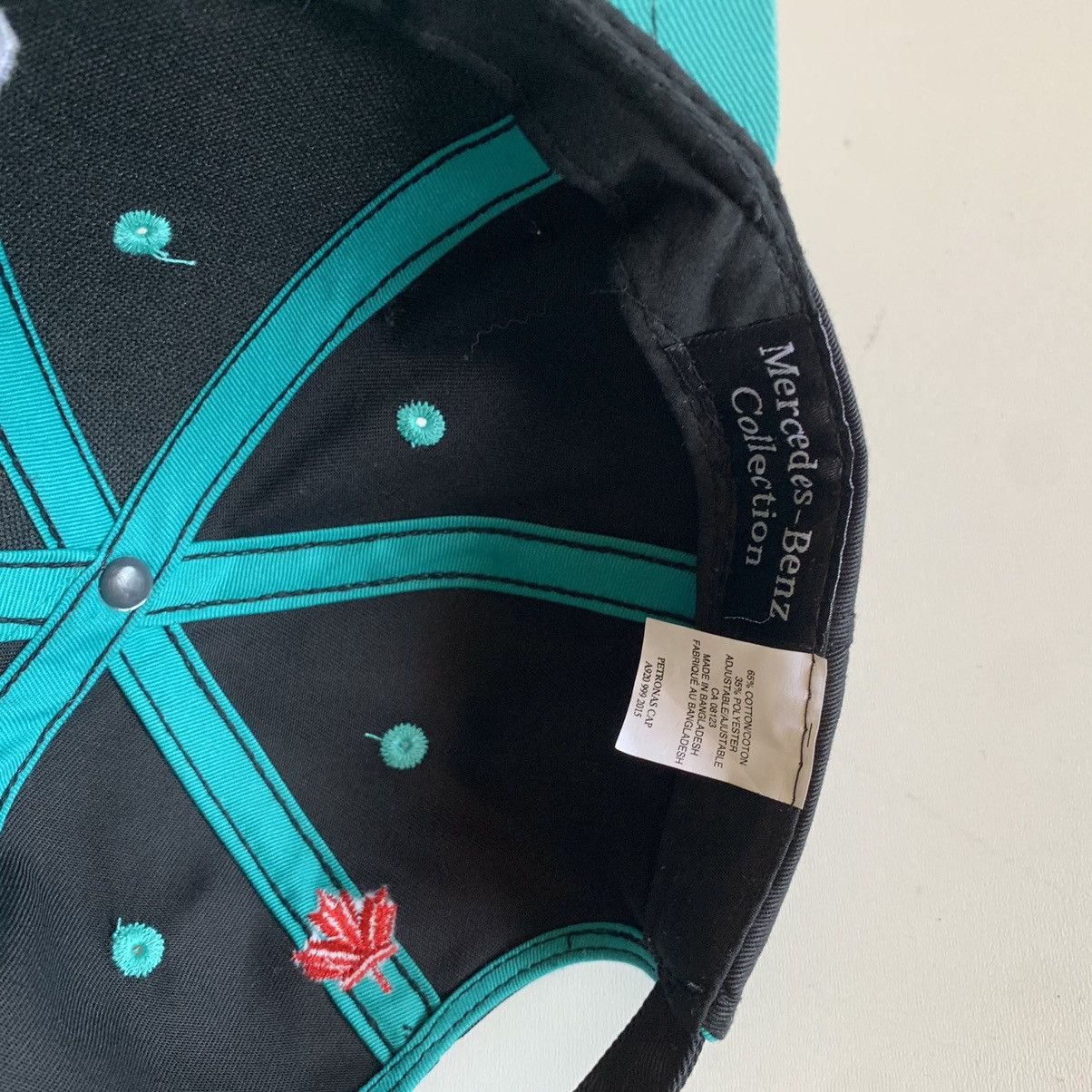 Mercedes-Benz × Vintage Vintage 2000s Mercedes Benz Embroidered Strap Back Hat OSFA Size ONE SIZE - 4 Thumbnail