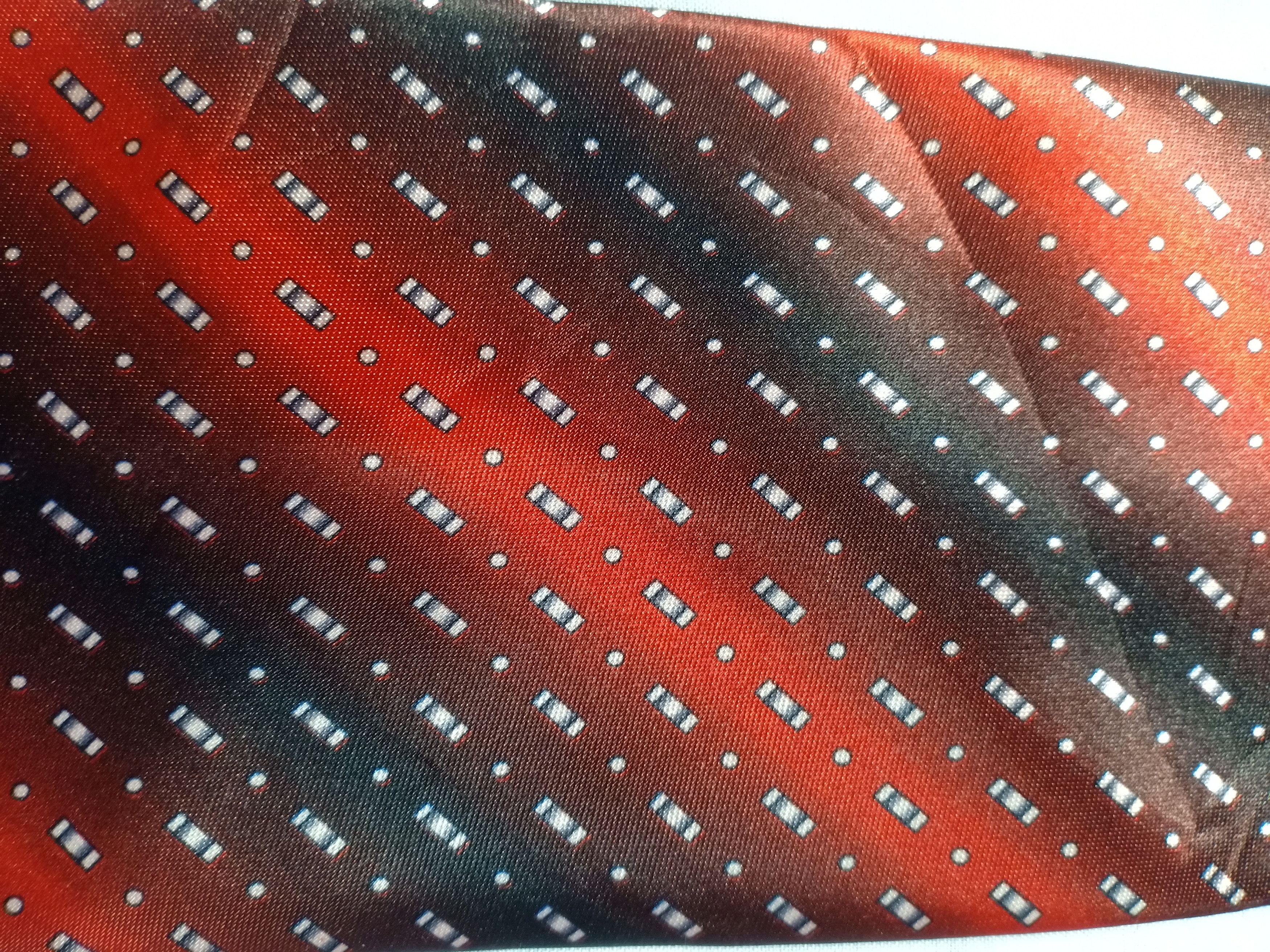 Designer Shi Dai Wang Glitter neck tie Size ONE SIZE - 2 Thumbnail