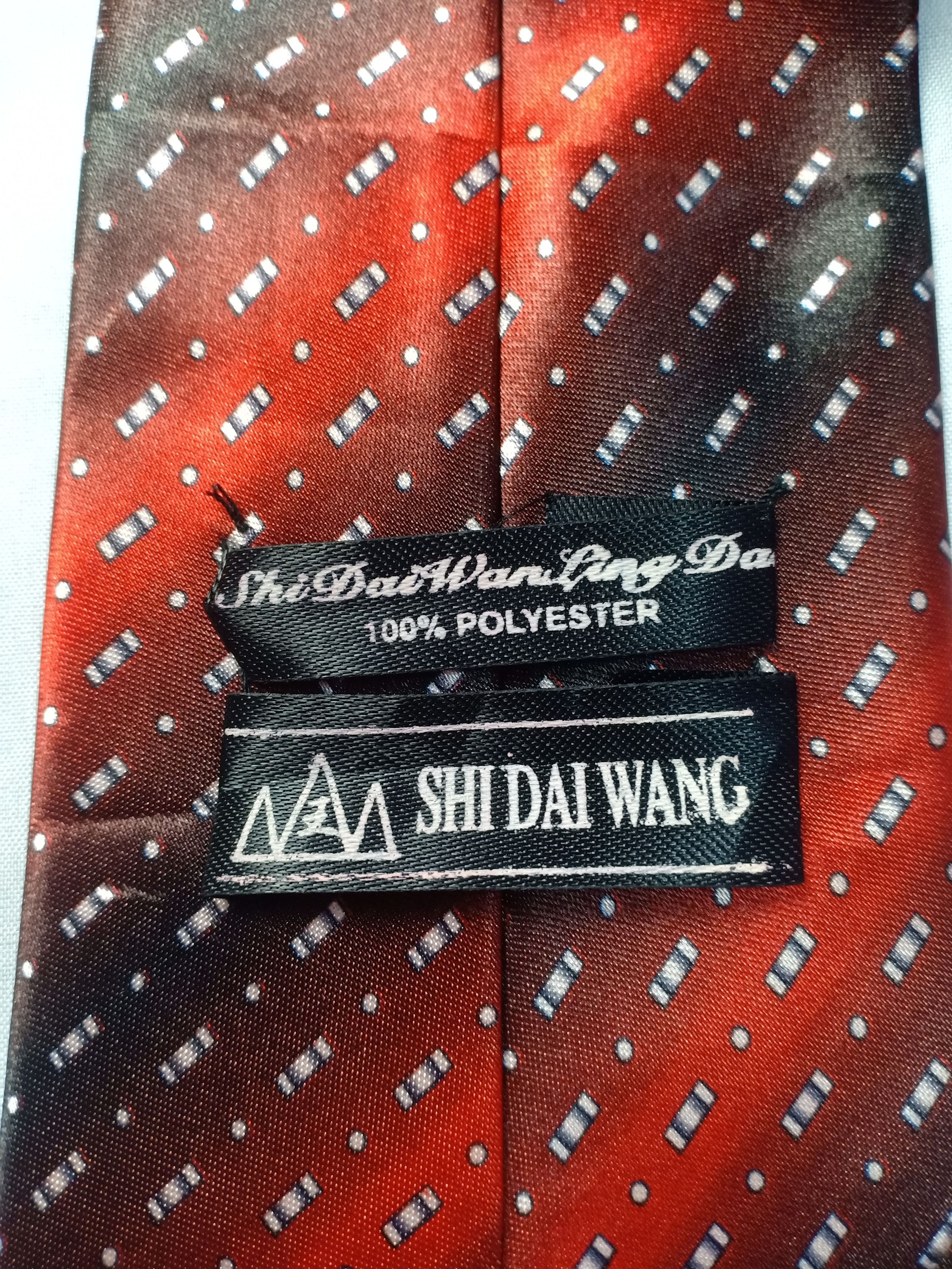 Designer Shi Dai Wang Glitter neck tie Size ONE SIZE - 3 Thumbnail