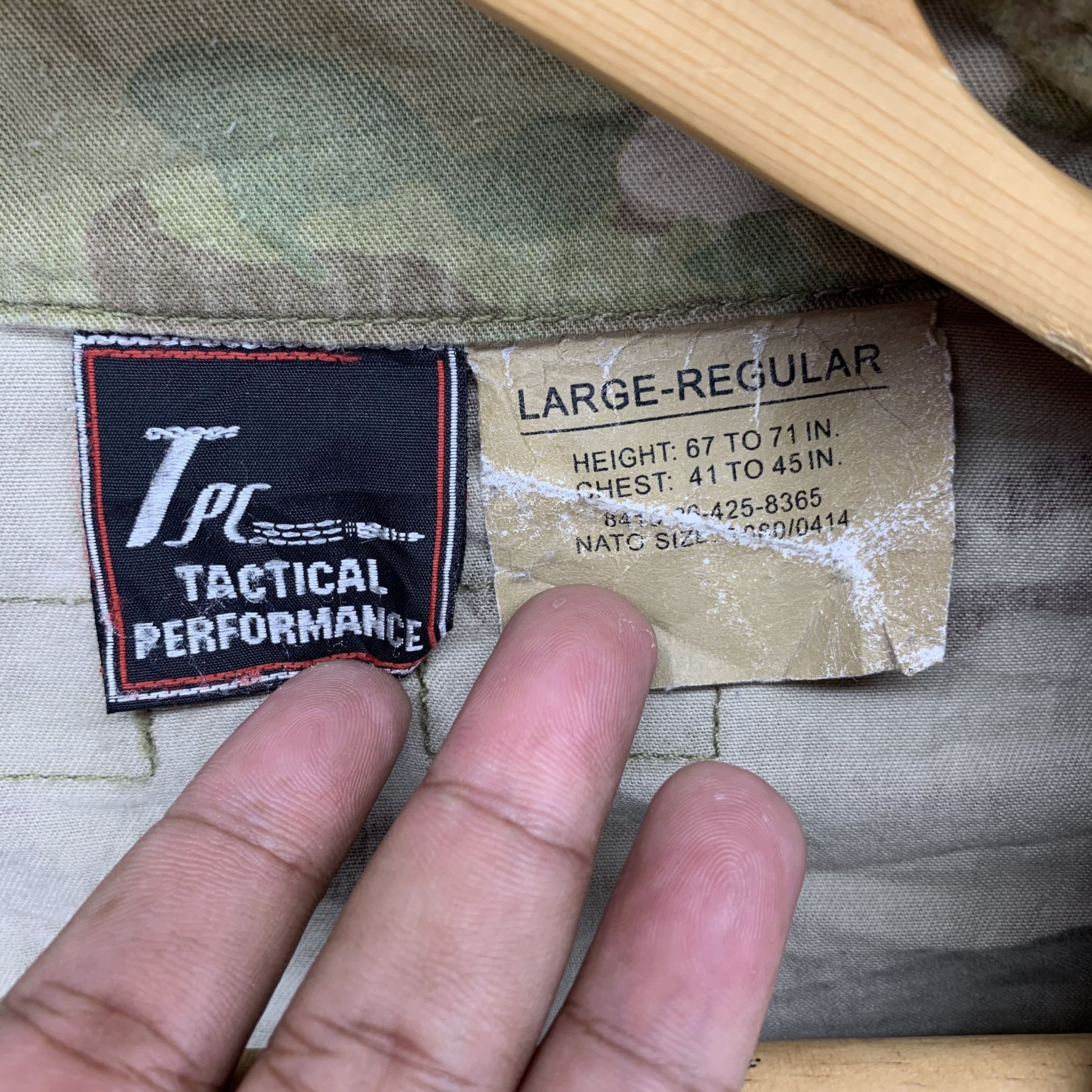 Voodoo Tactical Tactical Performance Army Style Camo Jacket #3225-62 Size US L / EU 52-54 / 3 - 8 Thumbnail