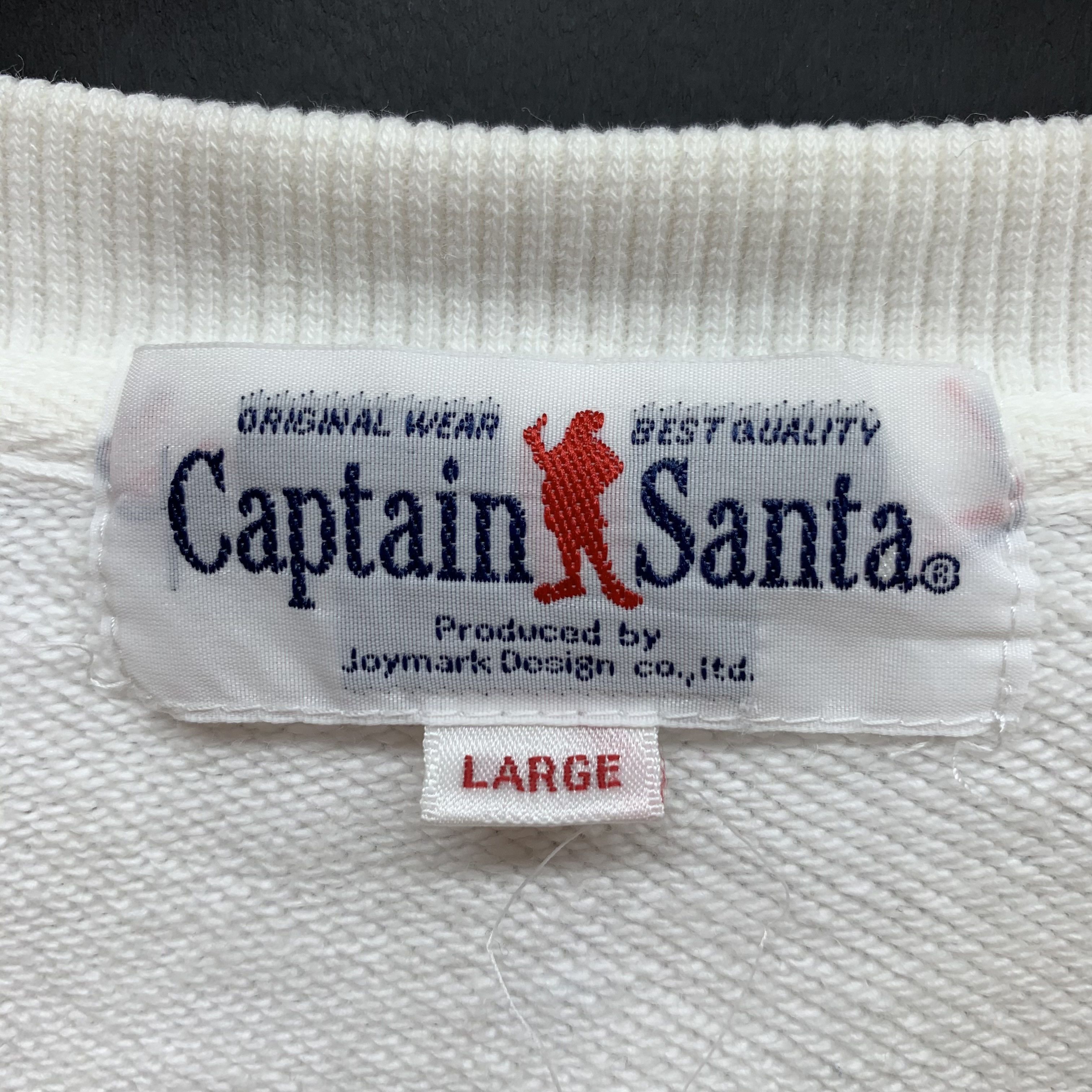 Japanese Brand Captain Santa Baseball Team Big Logo Sweatshirt #3016-58 Size US L / EU 52-54 / 3 - 8 Thumbnail