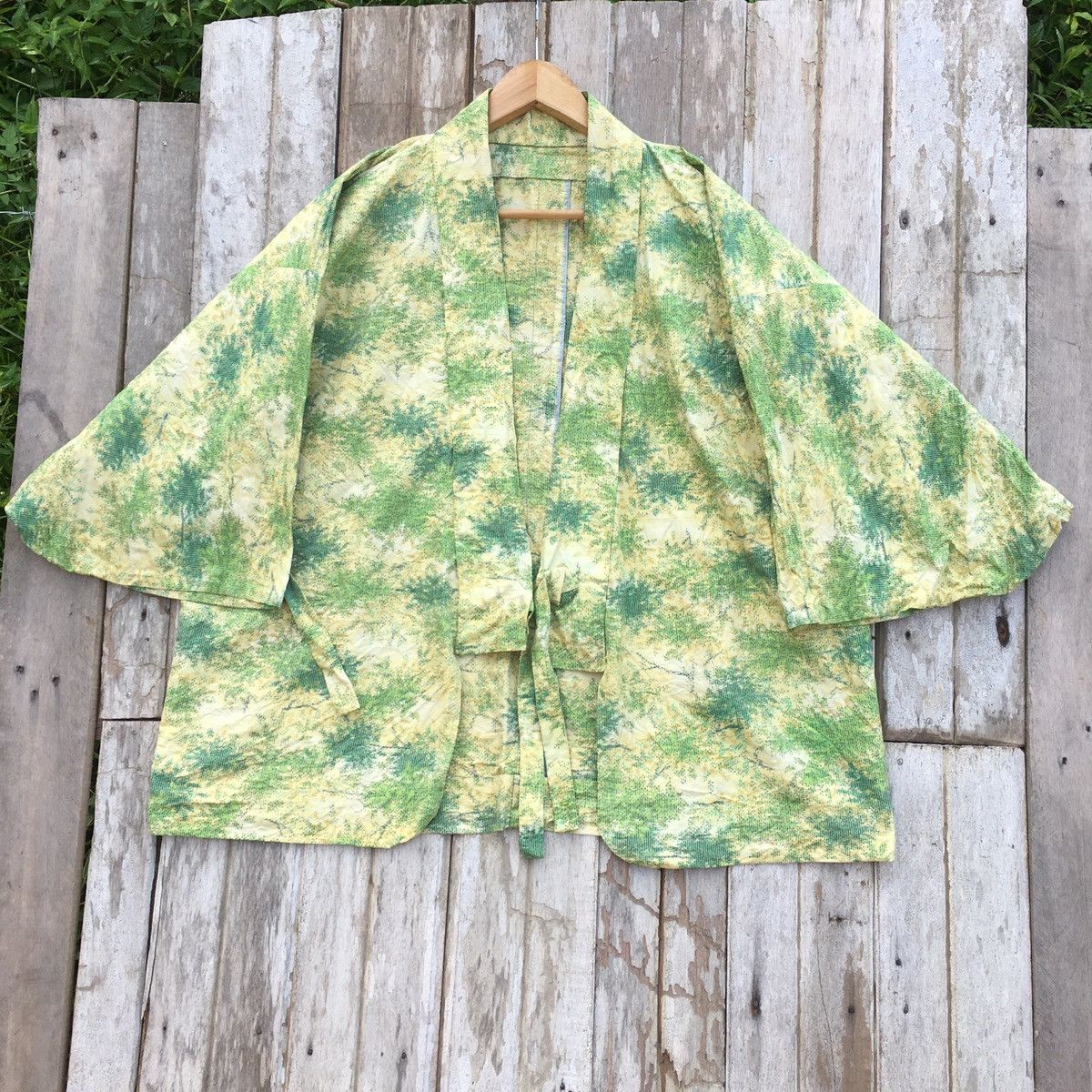 image of Cardigan x Kimono Japan Dragon Vintage Japanese Traditional Kimono Classic Japan, Men's (Size XL)