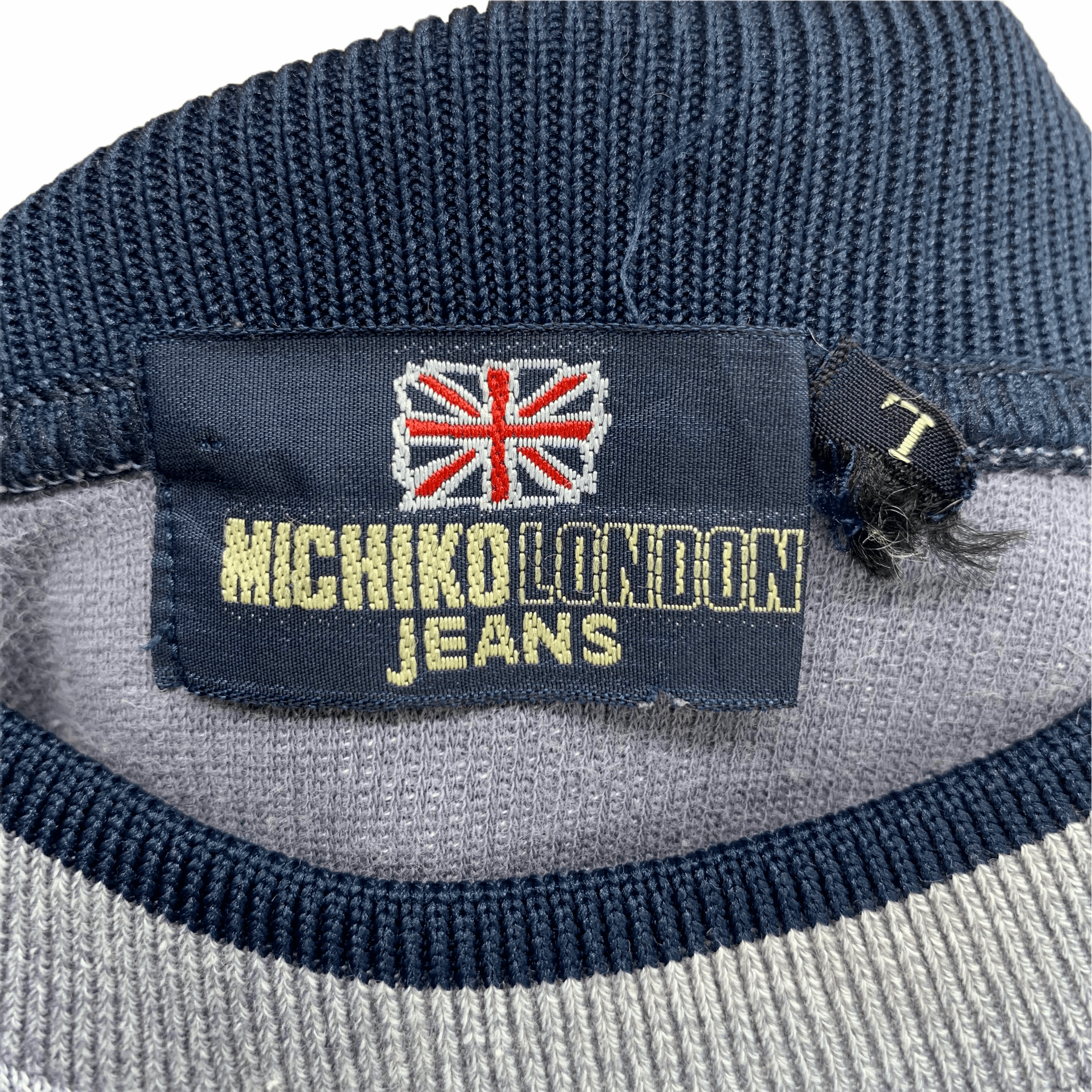 Michiko Koshino Michiko London Embroidery Big Logo Sweatshirt #2912-59 Size US L / EU 52-54 / 3 - 6 Thumbnail