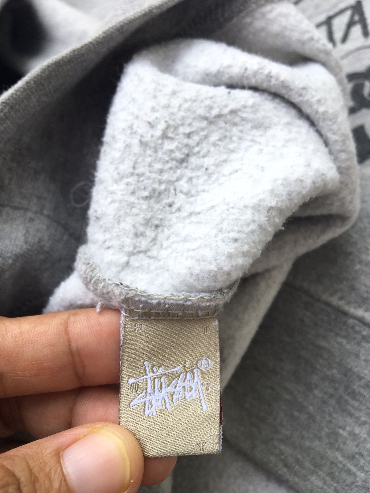 Stussy Vintage Stussy Big Logo Spellout Sweater Size US L / EU 52-54 / 3 - 15 Thumbnail