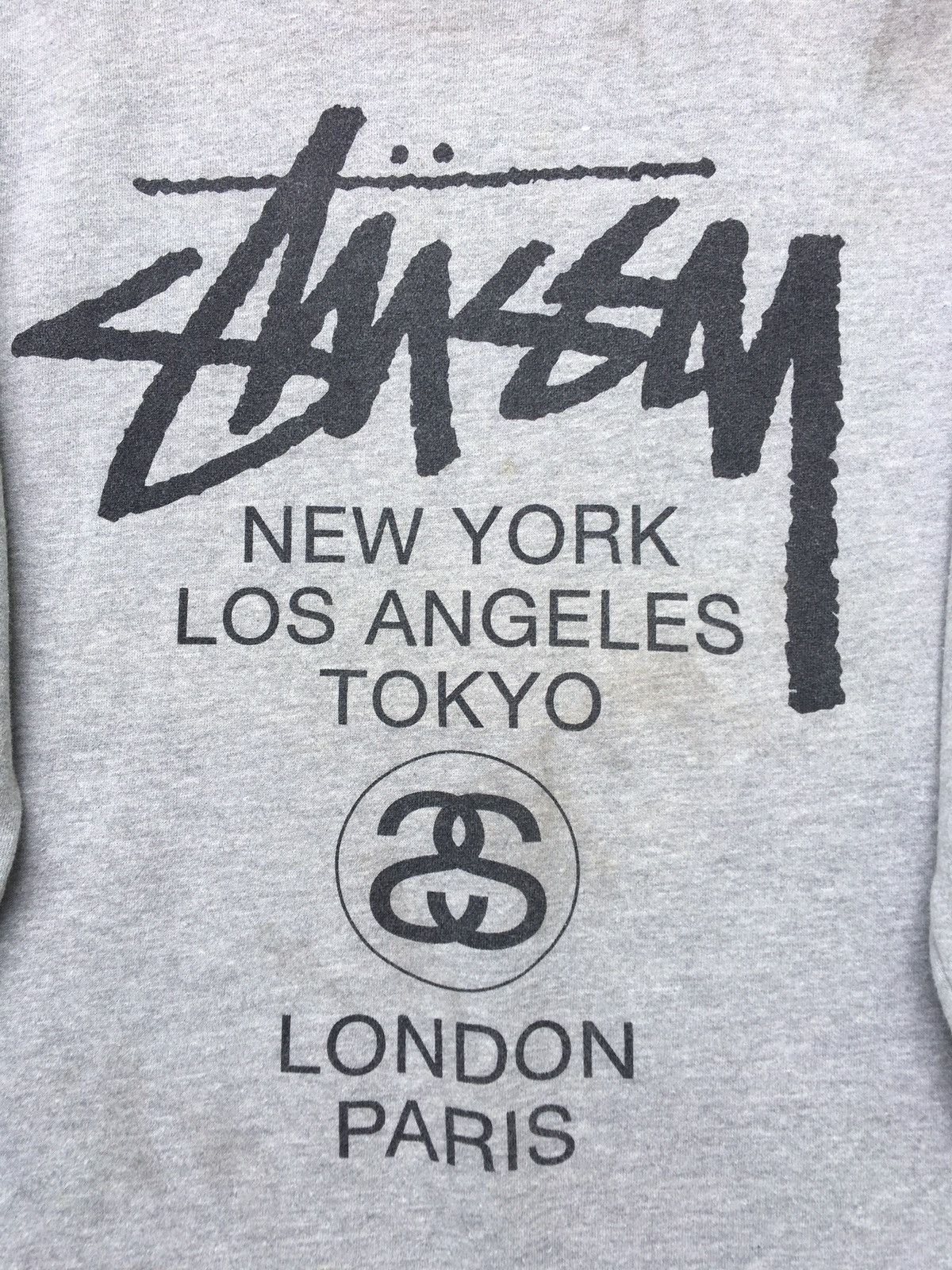 Stussy Vintage Stussy Big Logo Spellout Sweater Size US L / EU 52-54 / 3 - 5 Thumbnail