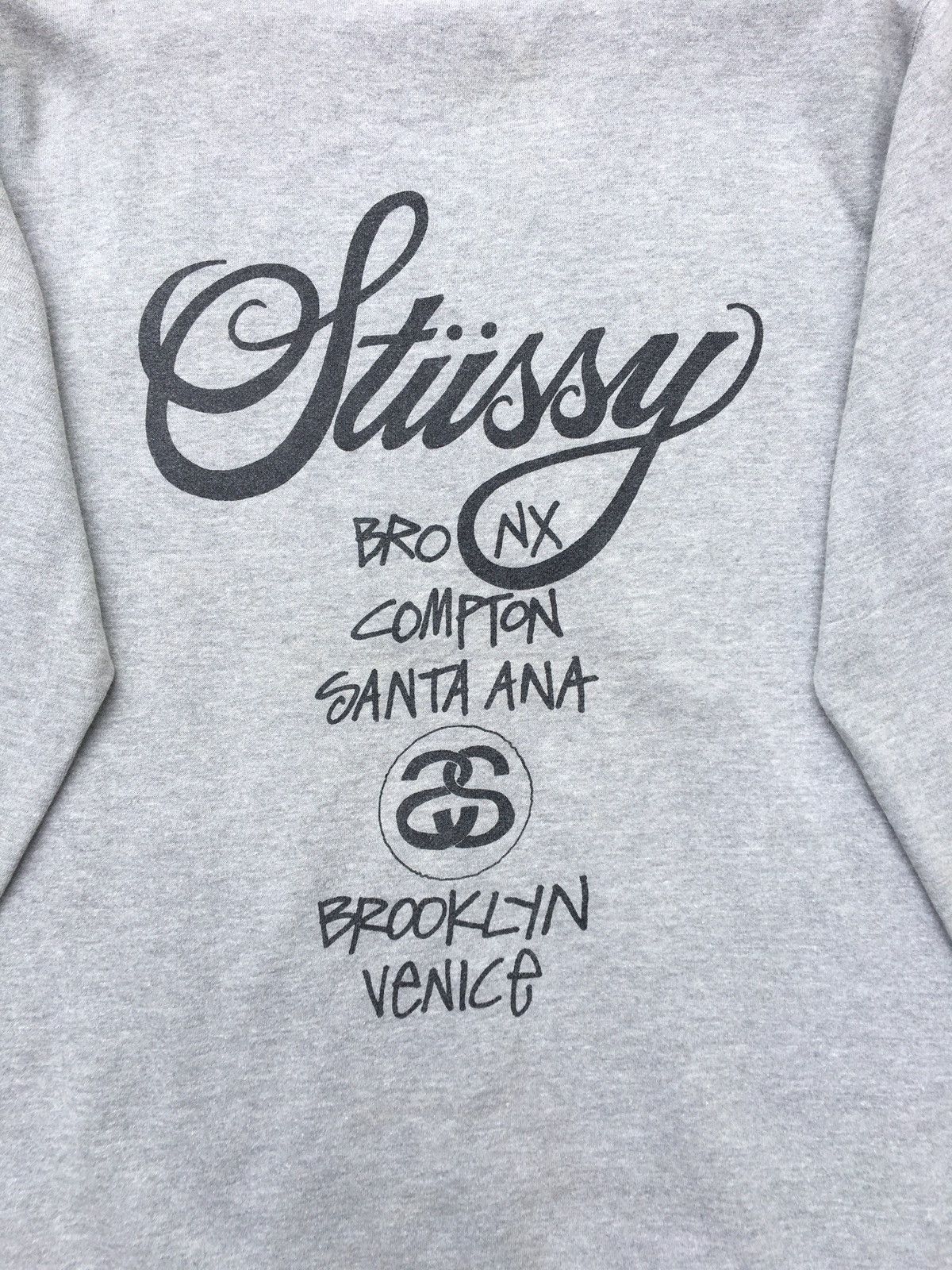 Stussy Vintage Stussy Big Logo Spellout Sweater Size US L / EU 52-54 / 3 - 13 Thumbnail