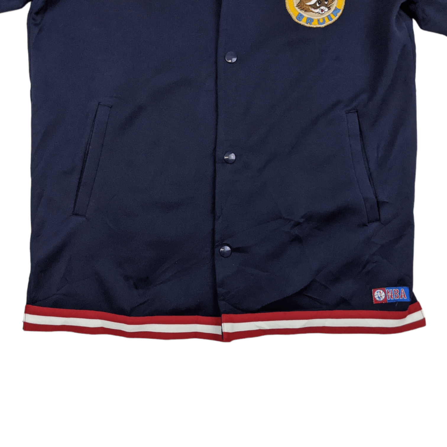 NBA × Vintage Vintage 80's PKBC BRUIN Nba Button Up Shirt Size US M / EU 48-50 / 2 - 6 Thumbnail
