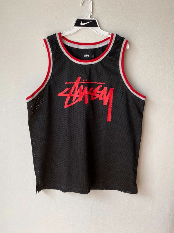 【公式】 00s fire tank トップス pattern stussy logo top トップス