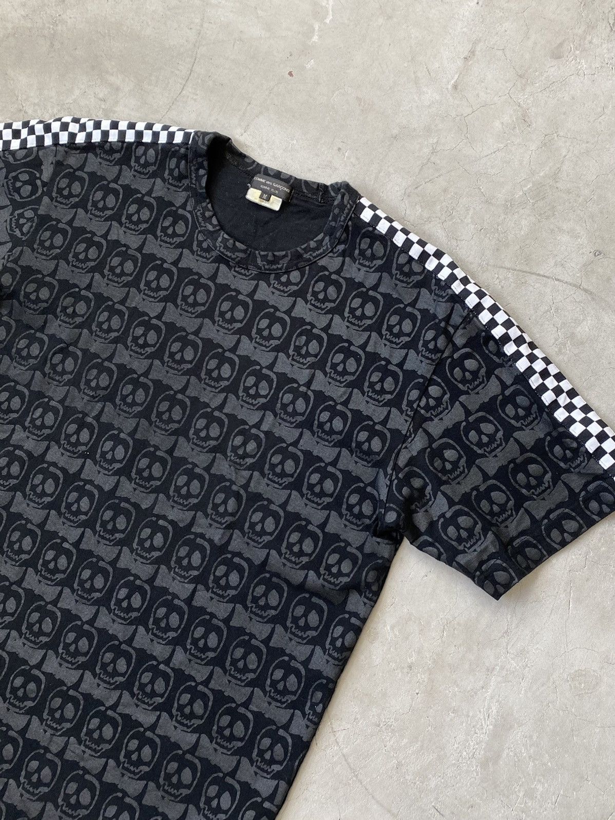 Comme des Garcons Homme Plus 2010 CdGHP Skull Print Tee Size US M / EU 48-50 / 2 - 3 Thumbnail