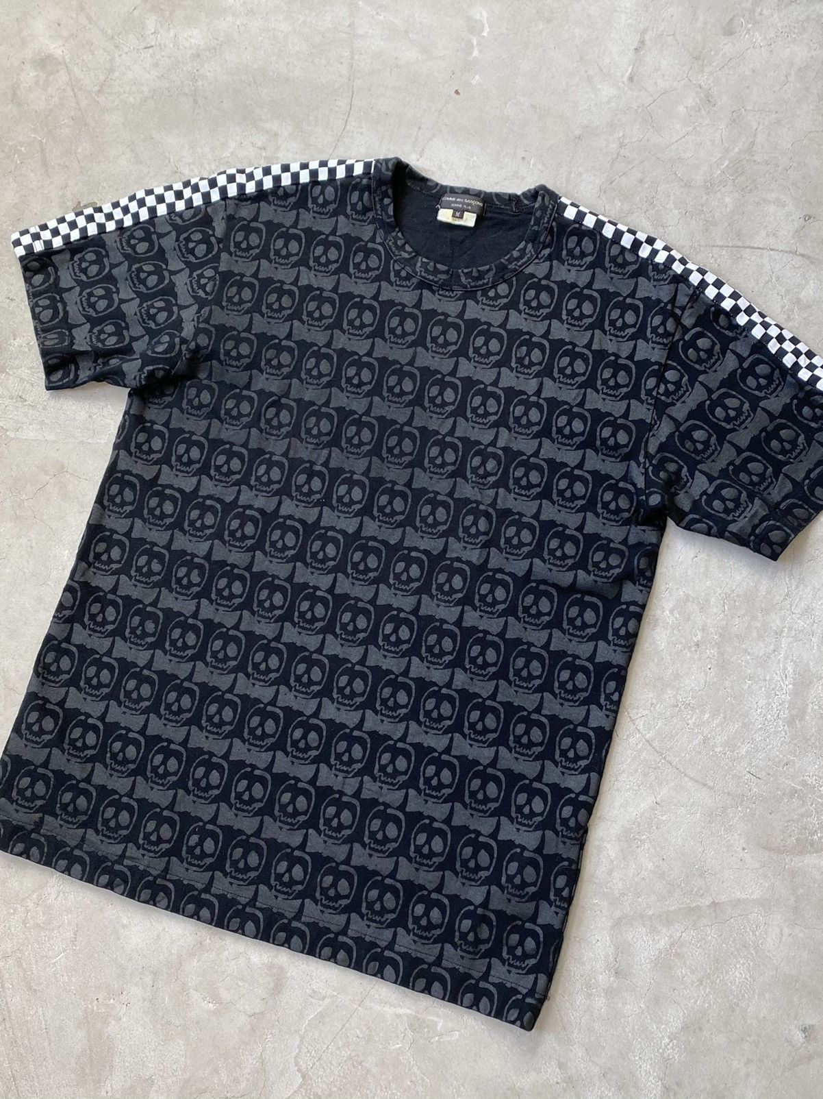 Comme des Garcons Homme Plus 2010 CdGHP Skull Print Tee Size US M / EU 48-50 / 2 - 4 Thumbnail