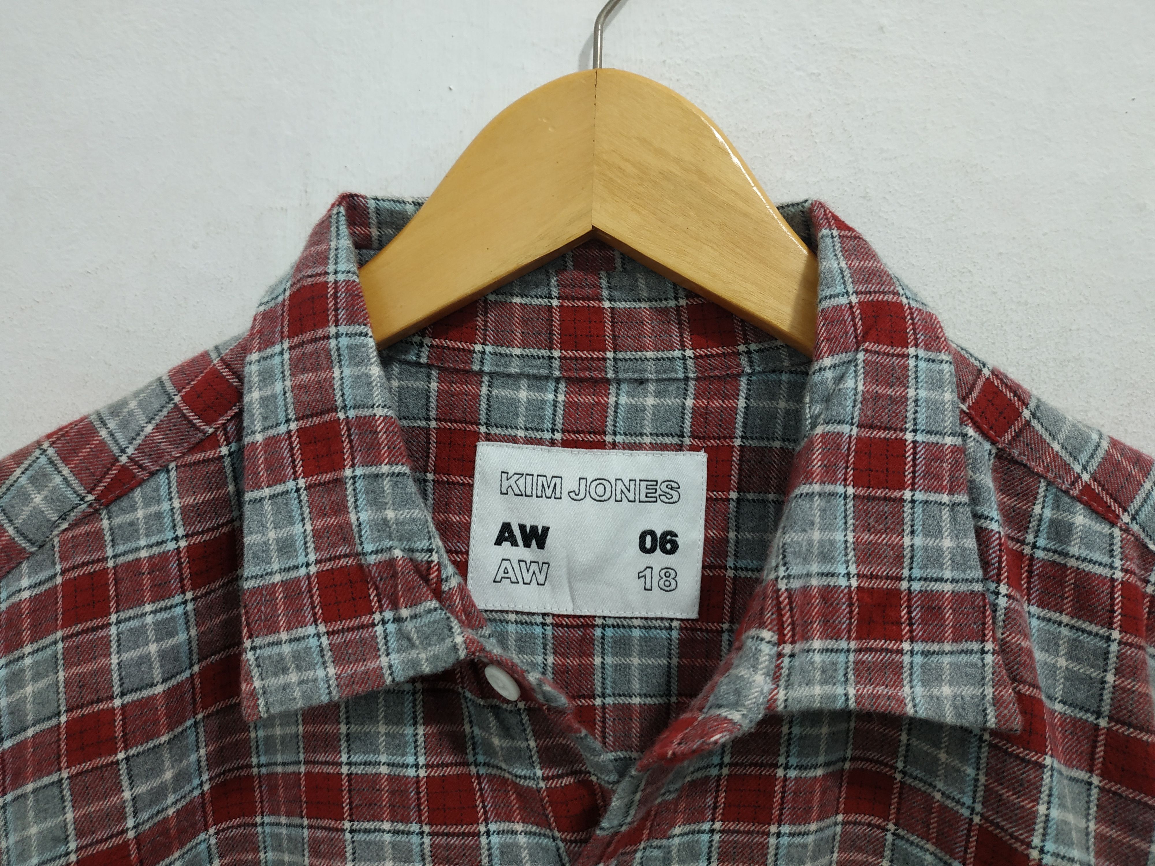 Japanese Brand × Kim Jones Kim Jones X GU Flannel Shirt Size US M / EU 48-50 / 2 - 3 Thumbnail