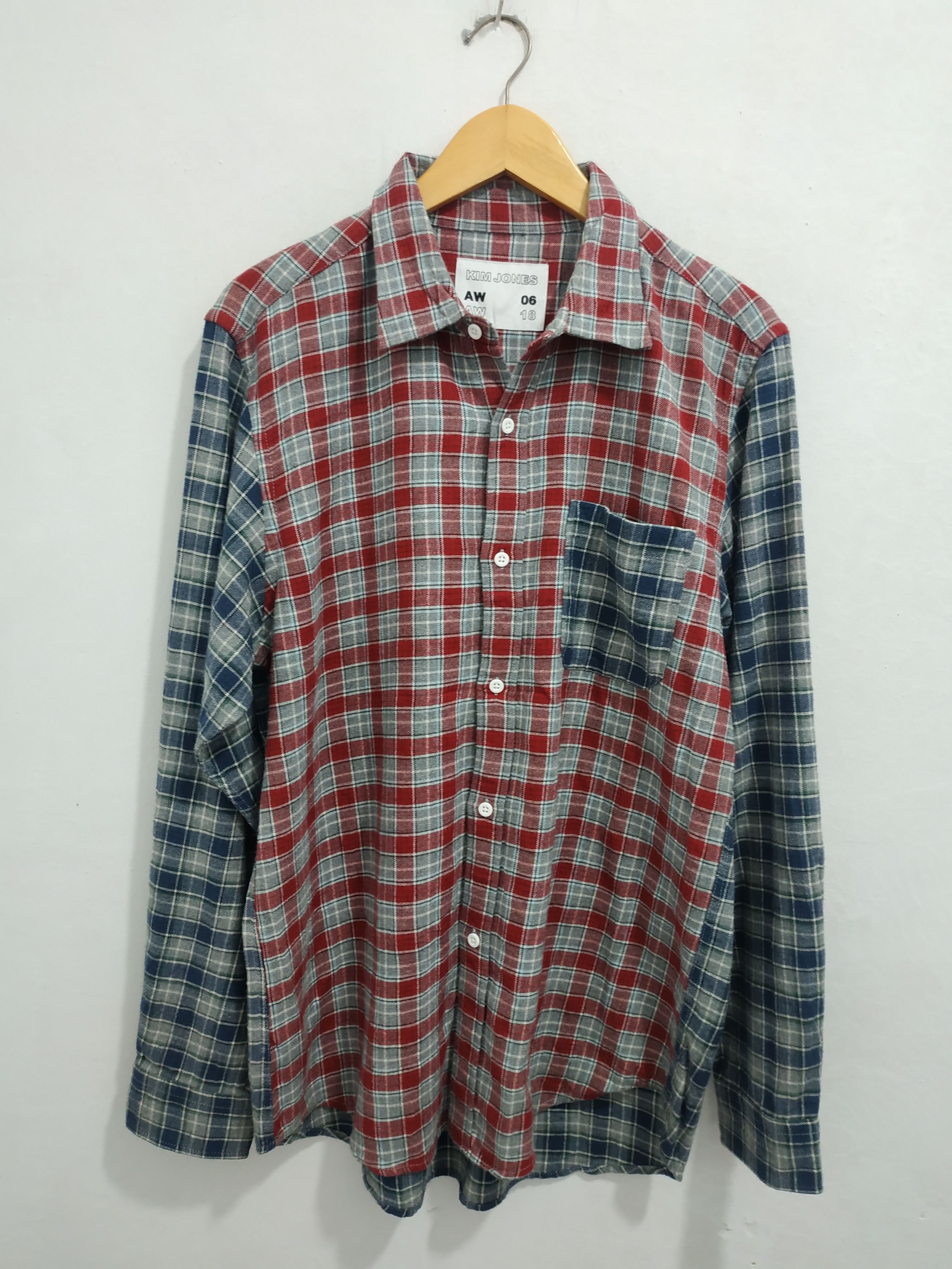 Japanese Brand × Kim Jones Kim Jones X GU Flannel Shirt Size US M / EU 48-50 / 2 - 4 Thumbnail