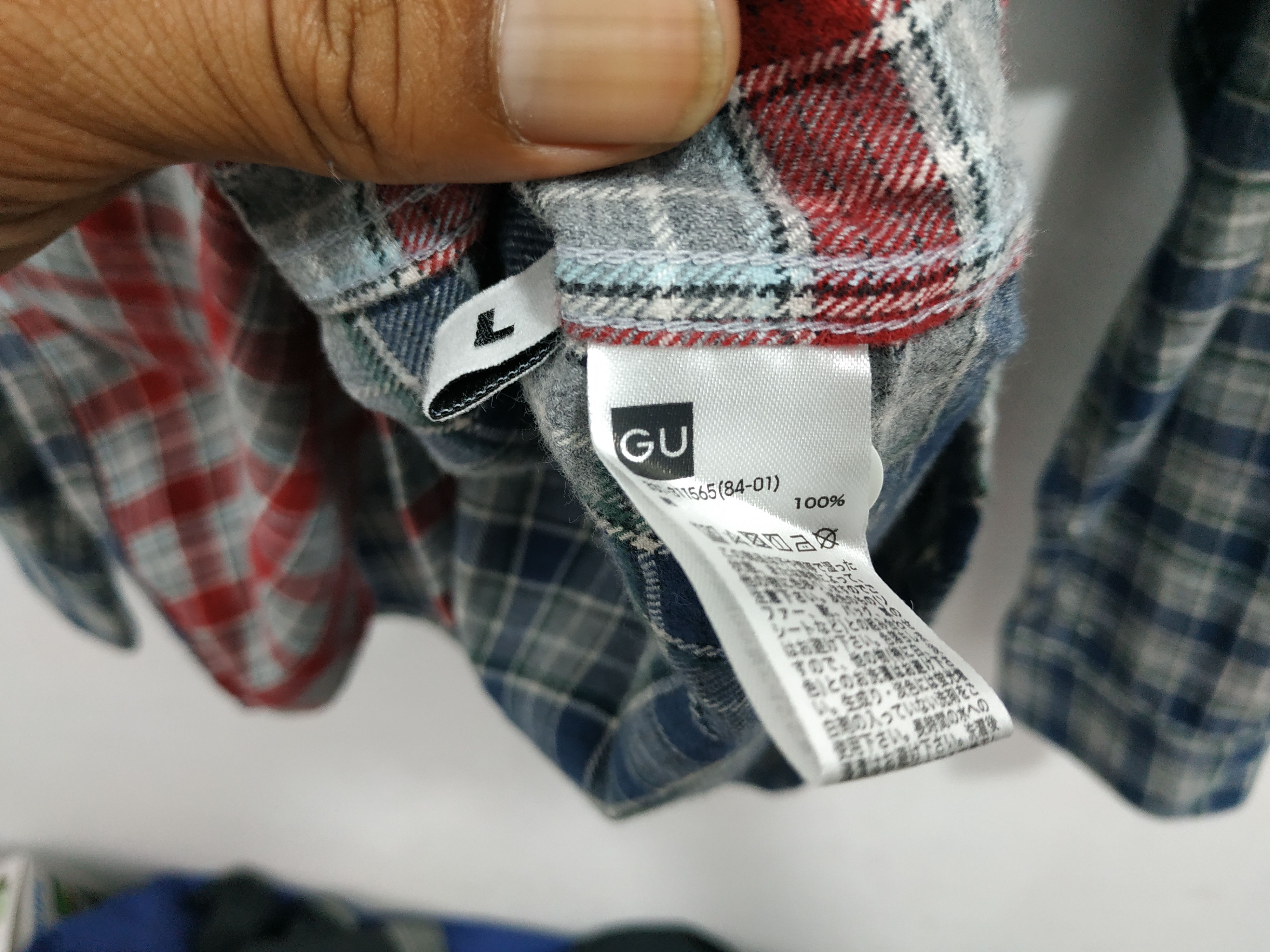 Japanese Brand × Kim Jones Kim Jones X GU Flannel Shirt Size US M / EU 48-50 / 2 - 2 Thumbnail