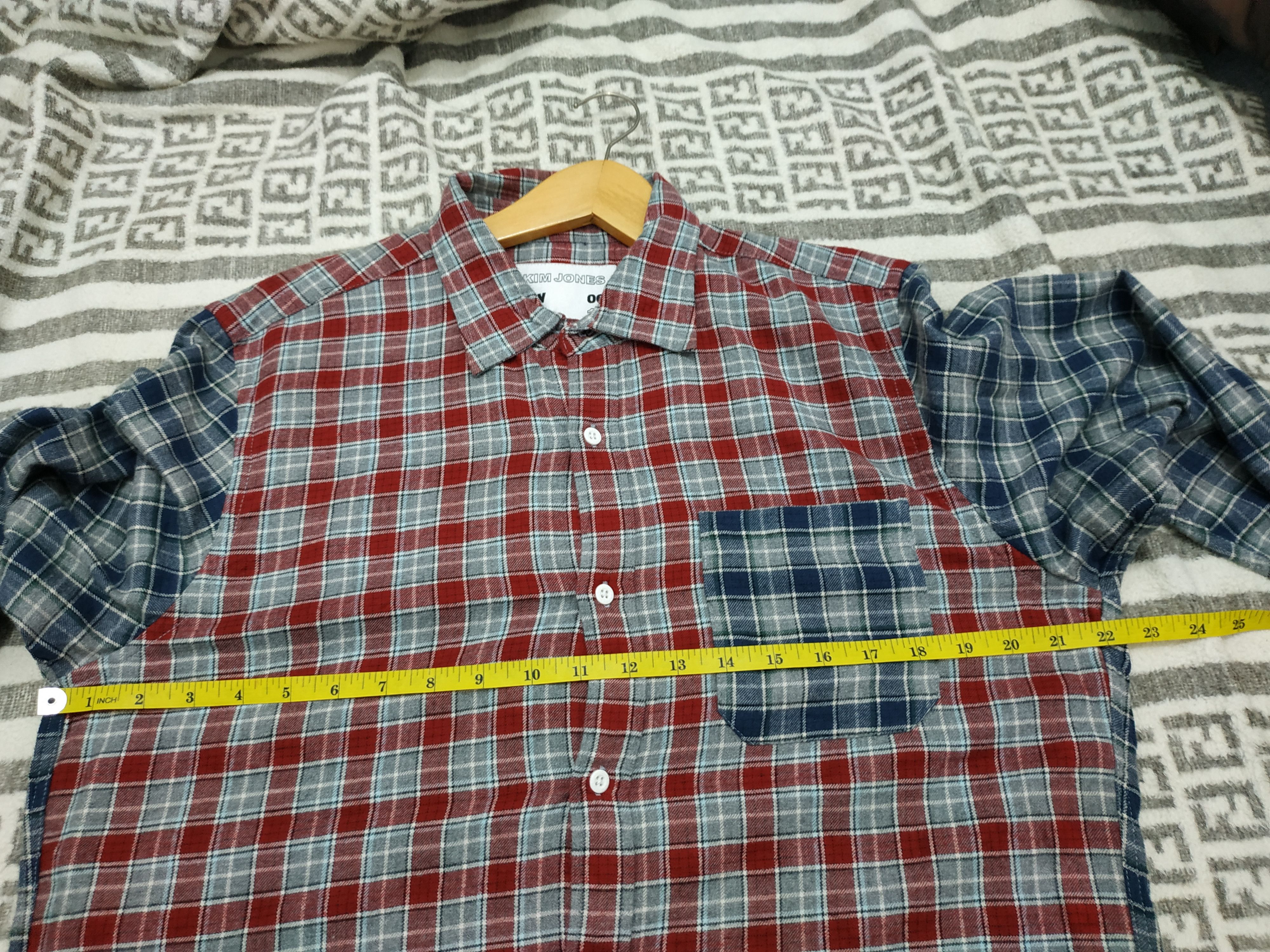 Japanese Brand × Kim Jones Kim Jones X GU Flannel Shirt Size US M / EU 48-50 / 2 - 8 Thumbnail