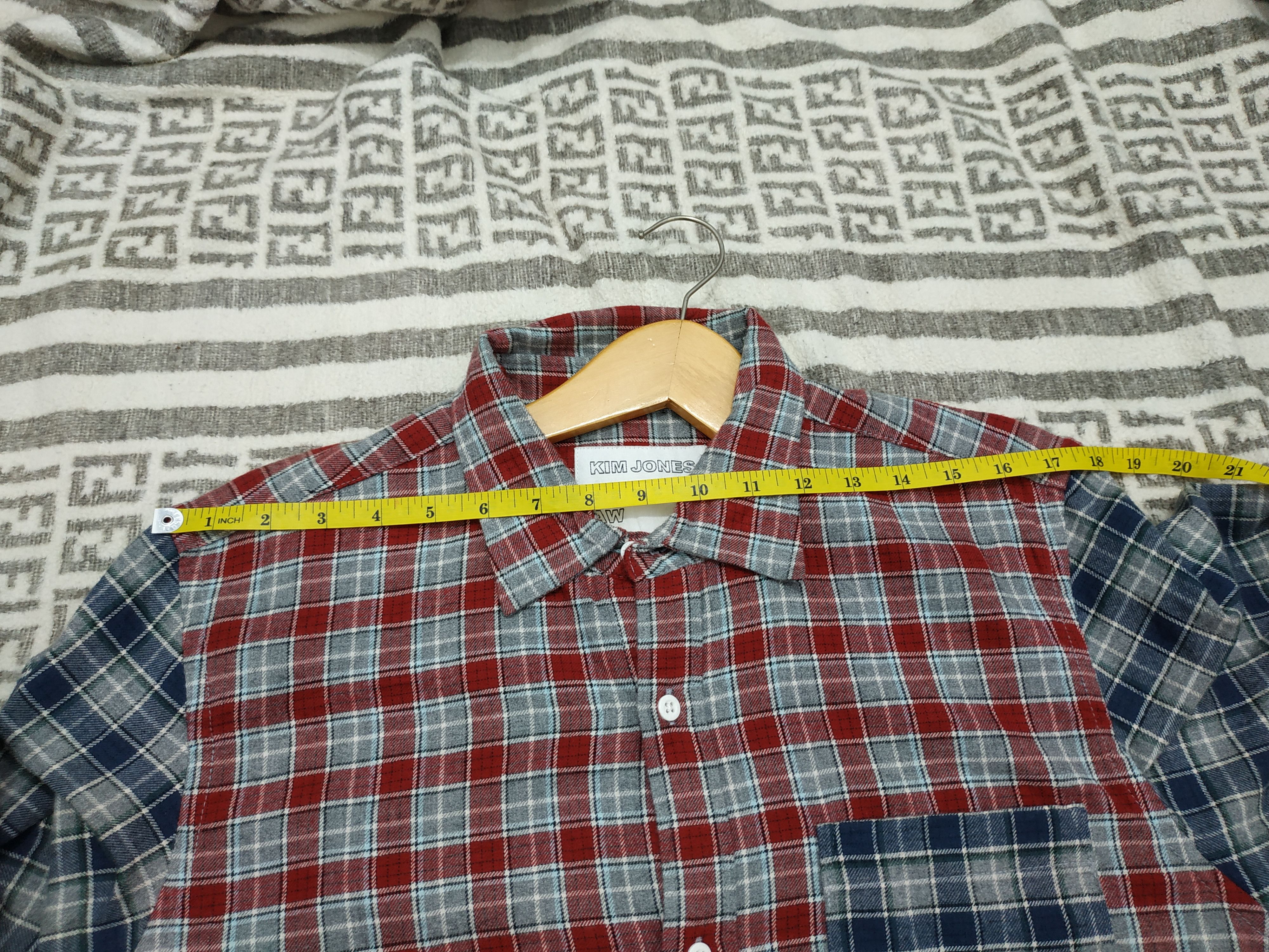 Japanese Brand × Kim Jones Kim Jones X GU Flannel Shirt Size US M / EU 48-50 / 2 - 7 Thumbnail