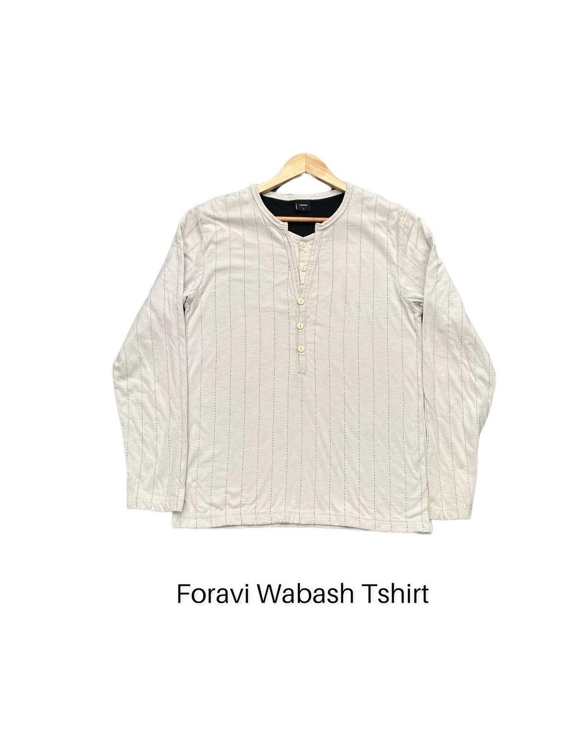 Japanese Brand Foravi Wabash Tshirt Size US M / EU 48-50 / 2 - 1 Thumbnail