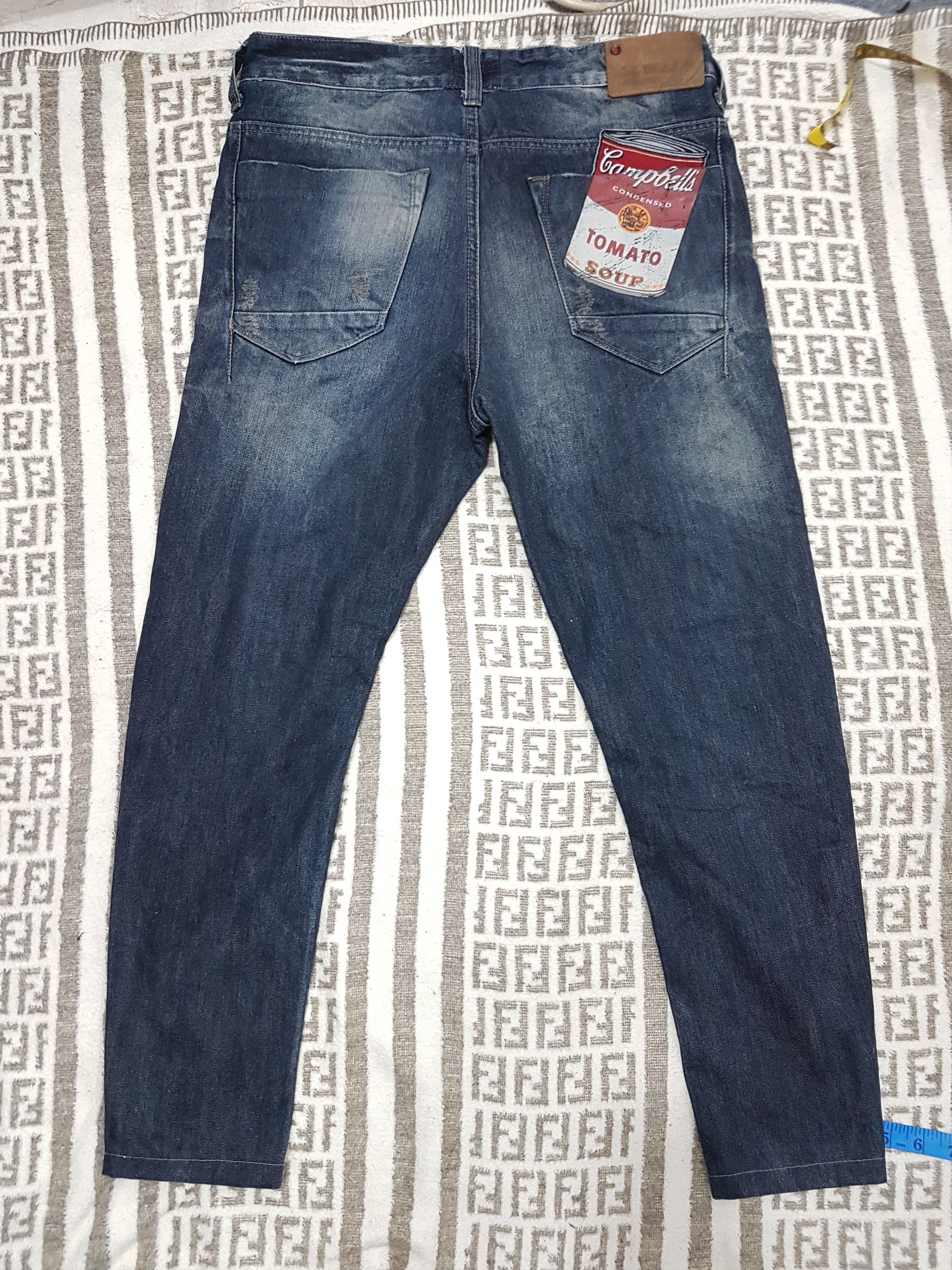 Andy Warhol × Seditionaries Andy Warhol Distressed Jeans Size US 30 / EU 46 - 6 Thumbnail