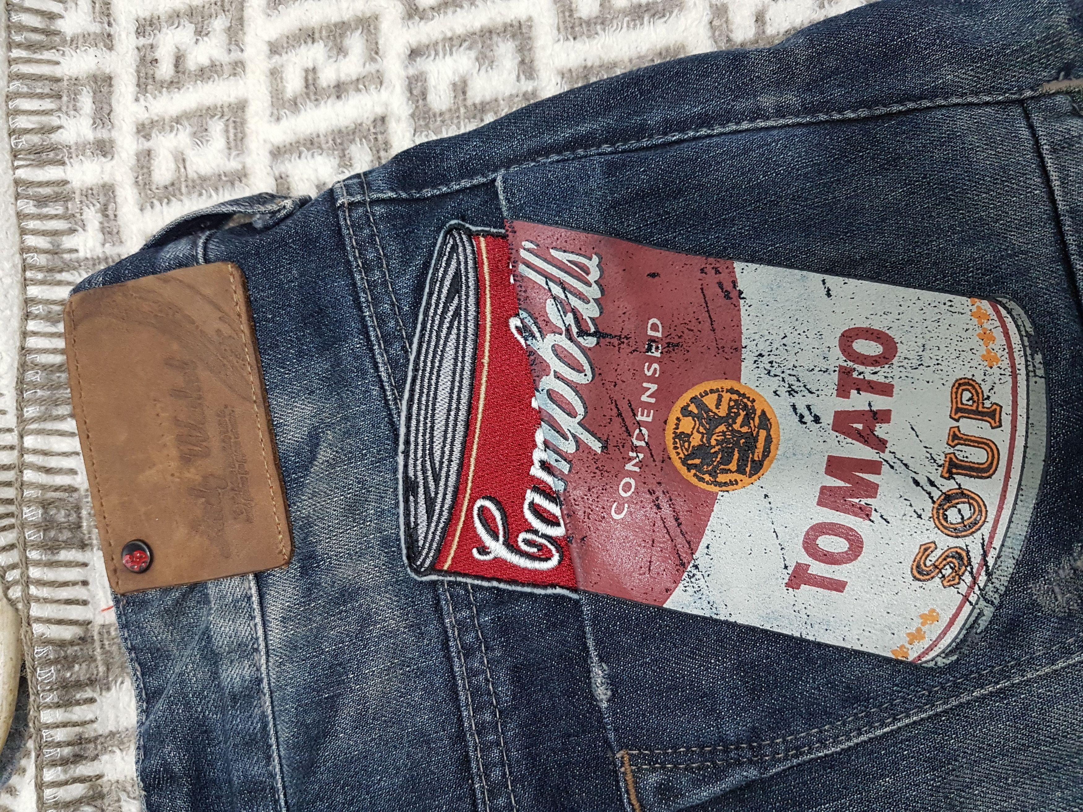 Andy Warhol × Seditionaries Andy Warhol Distressed Jeans Size US 30 / EU 46 - 15 Thumbnail