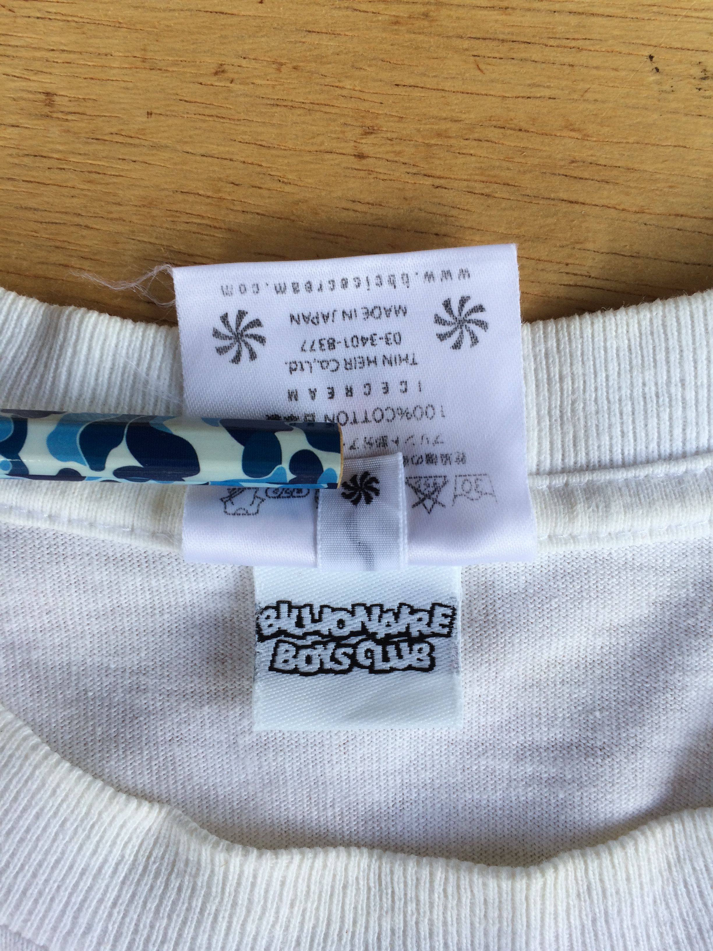 Icecream OG BBC ICECREAM Tee Size US M / EU 48-50 / 2 - 9 Thumbnail