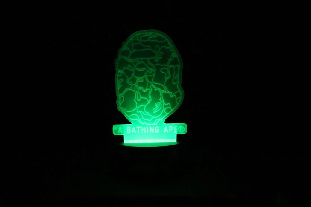 Bape Bape Ape Head LED Stand Size ONE SIZE - 3 Thumbnail