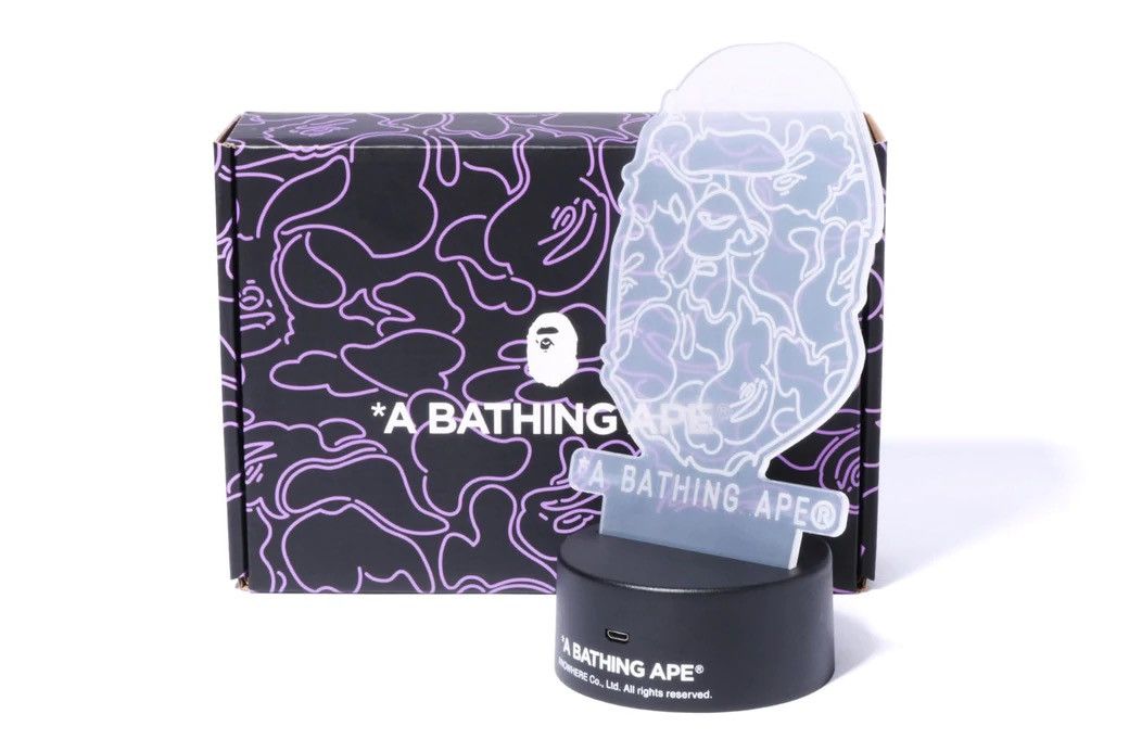 image of Bape Ape Head Led Stand, Men's