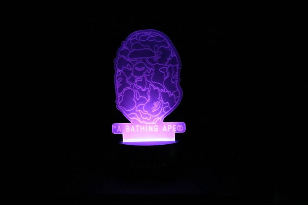 Bape Bape Ape Head LED Stand Size ONE SIZE - 7 Thumbnail