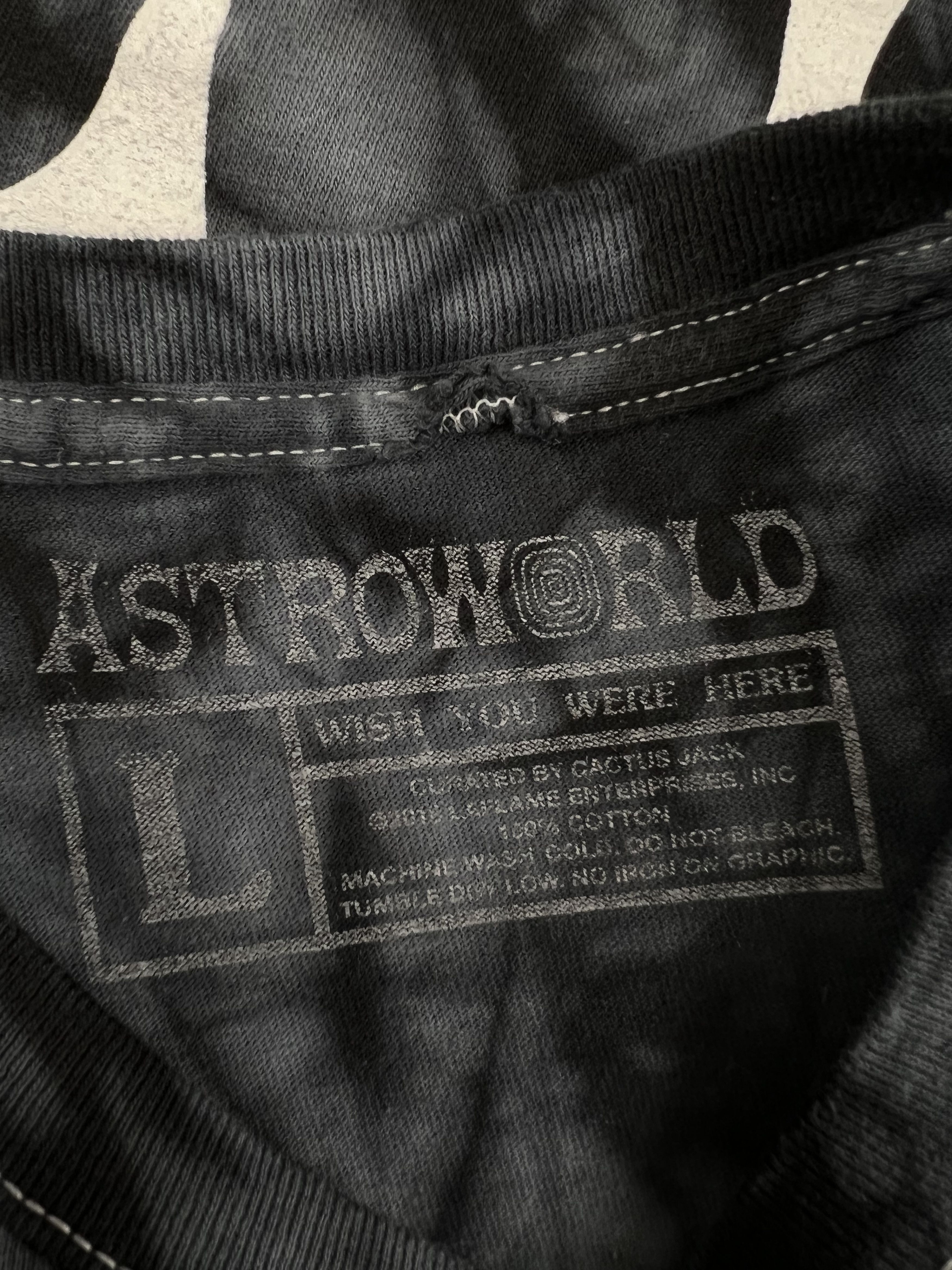 Travis Scott Travis Scott Tie Dye Astroworld Tie Dye Tee Large Popcorn Size US L / EU 52-54 / 3 - 5 Thumbnail