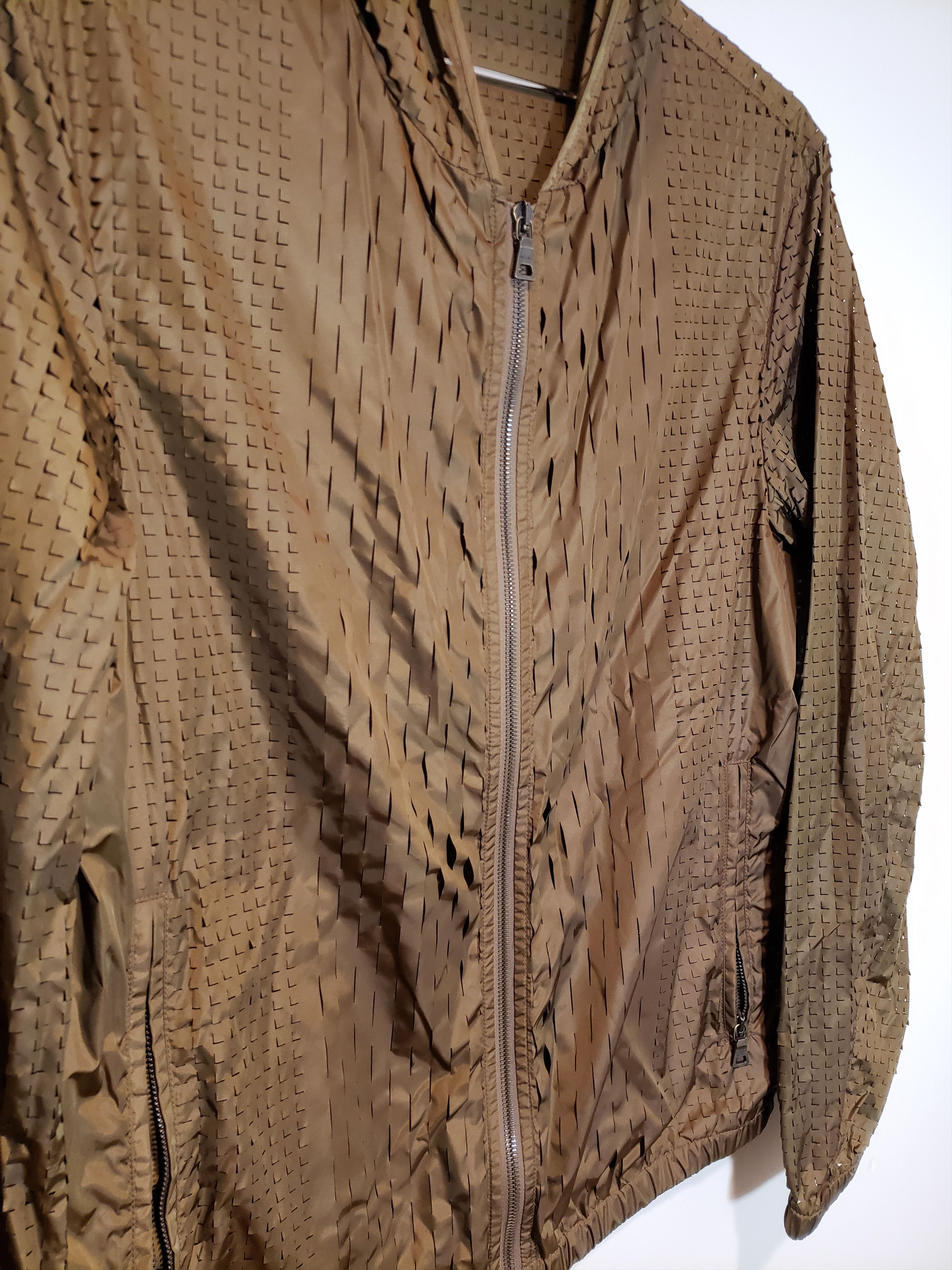 Prada Laser Cut Windbreaker Size US M / EU 48-50 / 2 - 3 Thumbnail