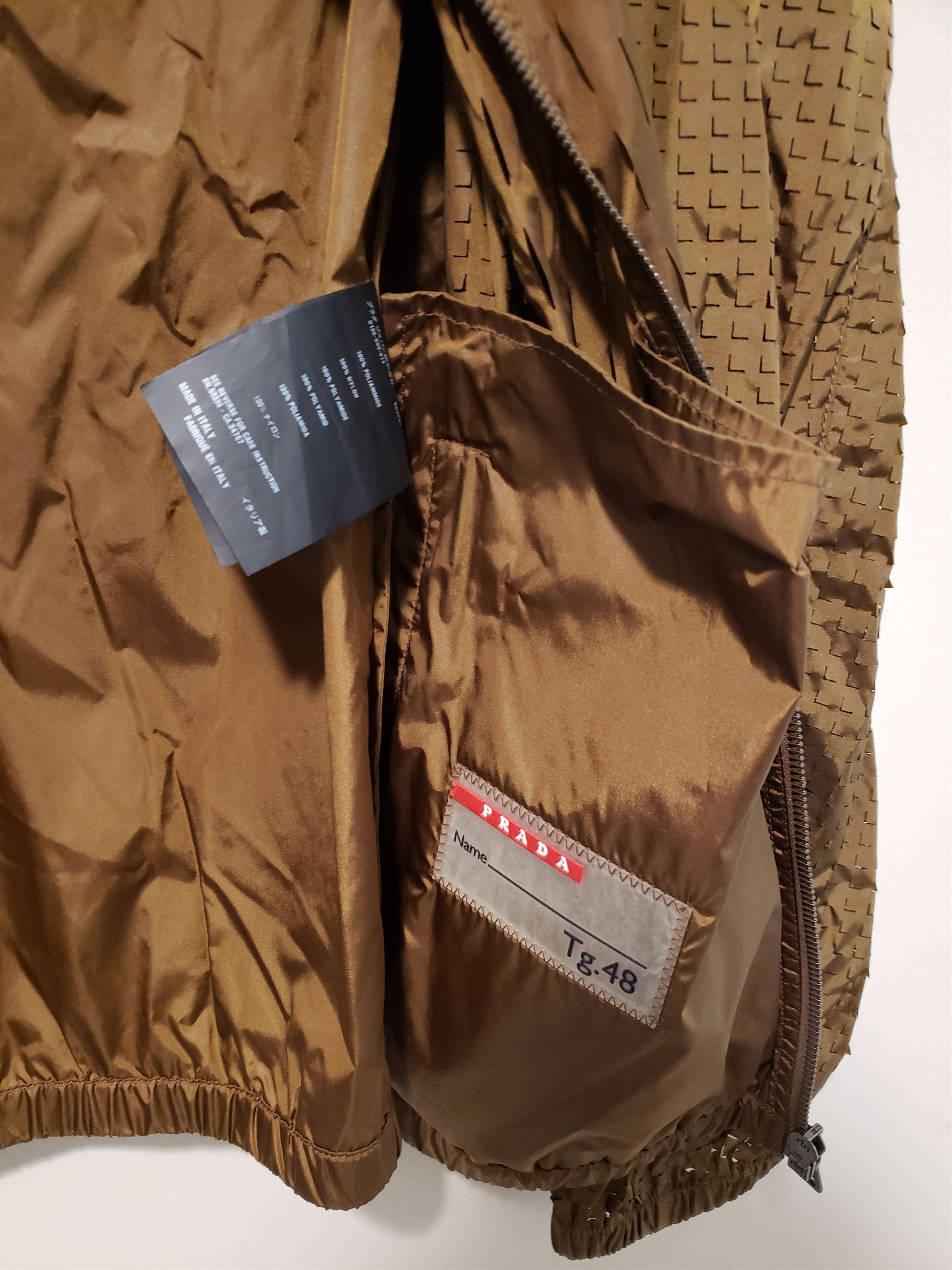 Prada Laser Cut Windbreaker Size US M / EU 48-50 / 2 - 9 Thumbnail