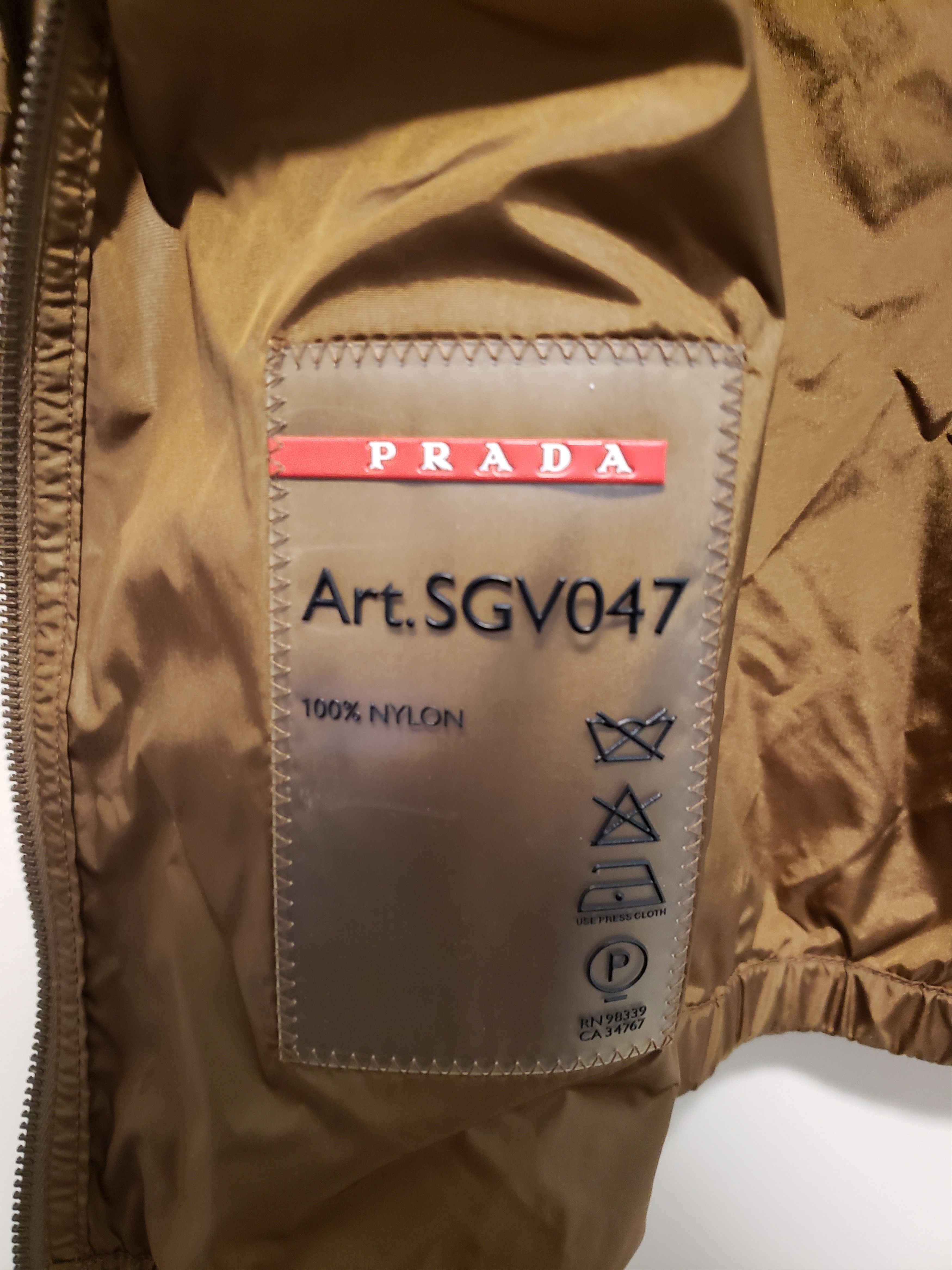 Prada Laser Cut Windbreaker Size US M / EU 48-50 / 2 - 8 Thumbnail