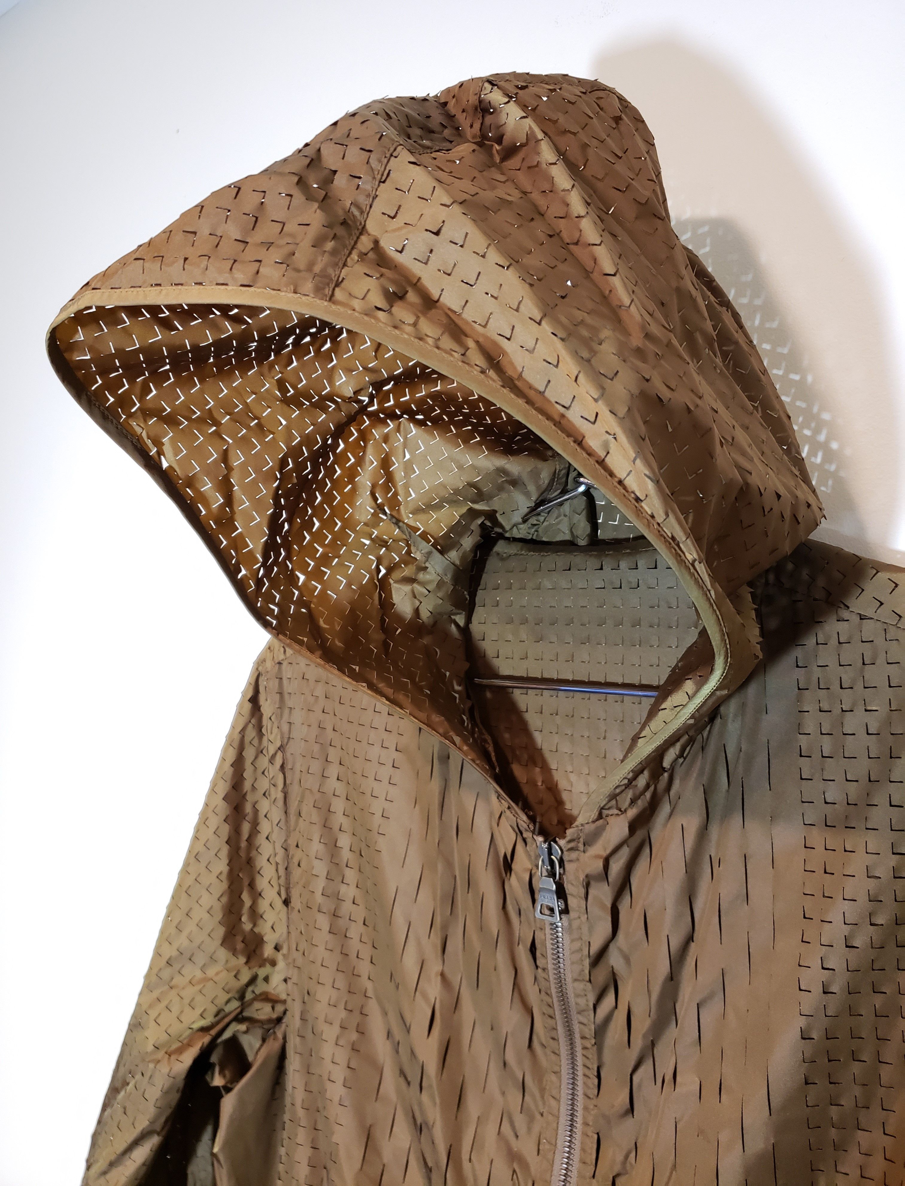 Prada Laser Cut Windbreaker Size US M / EU 48-50 / 2 - 5 Thumbnail