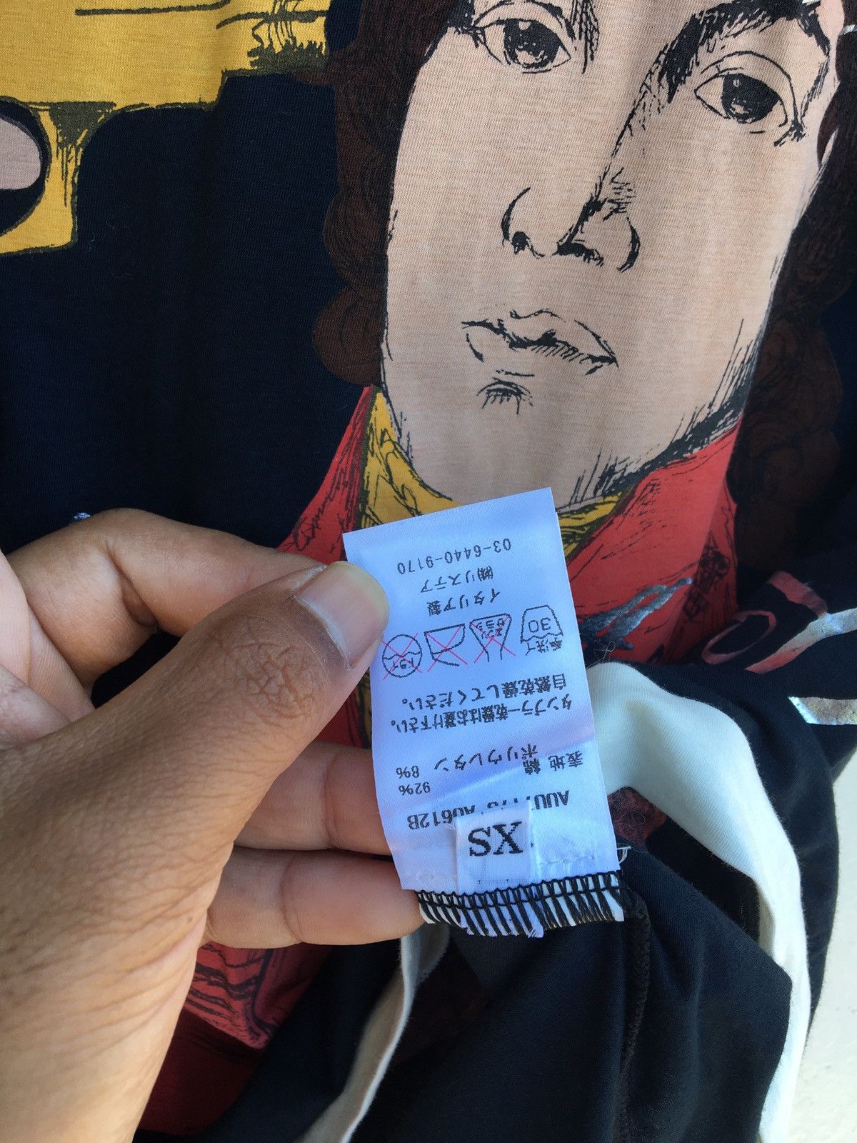 John Galliano Rare John Galliano Save My Face ...Printed Tshirt Size US S / EU 44-46 / 1 - 10 Thumbnail