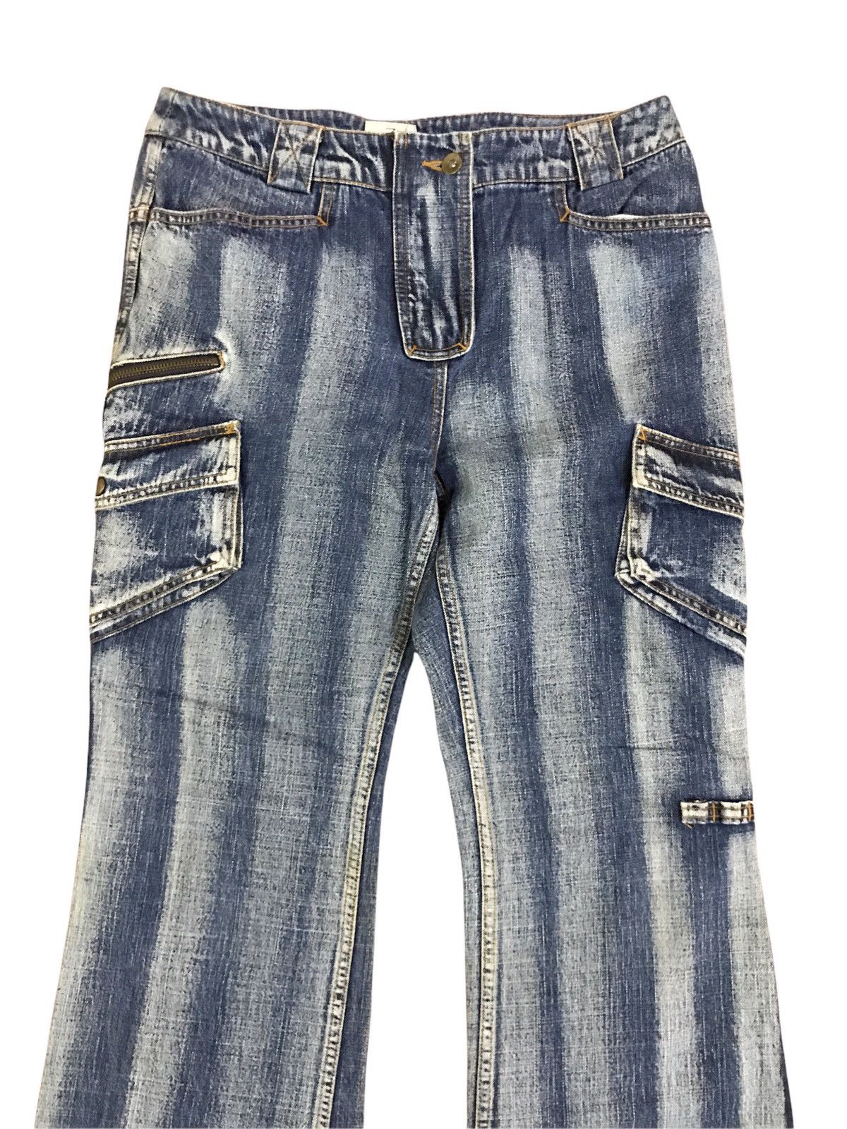 Hysteric Glamour × Japanese Brand Japanese Brand Zuffi Distressed Hysteric Glamour Style Size US 29 - 3 Thumbnail