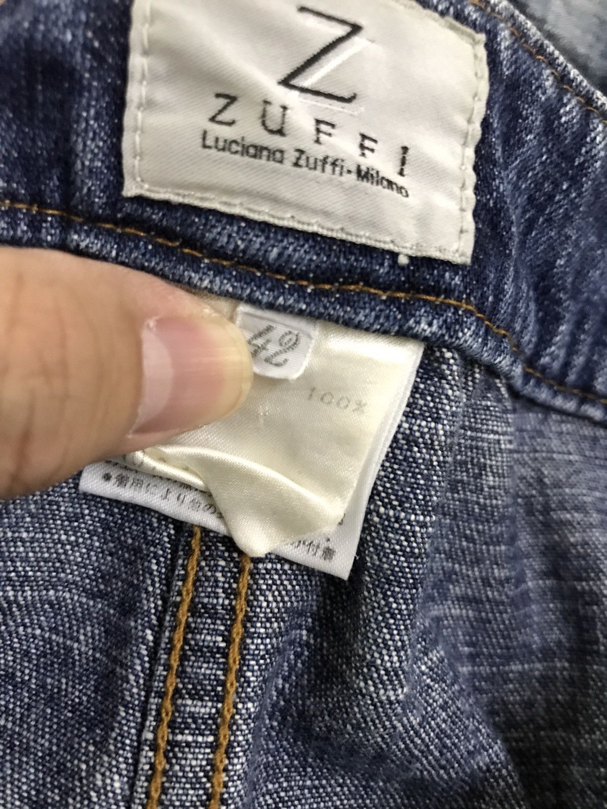 Hysteric Glamour × Japanese Brand Japanese Brand Zuffi Distressed Hysteric Glamour Style Size US 29 - 8 Thumbnail