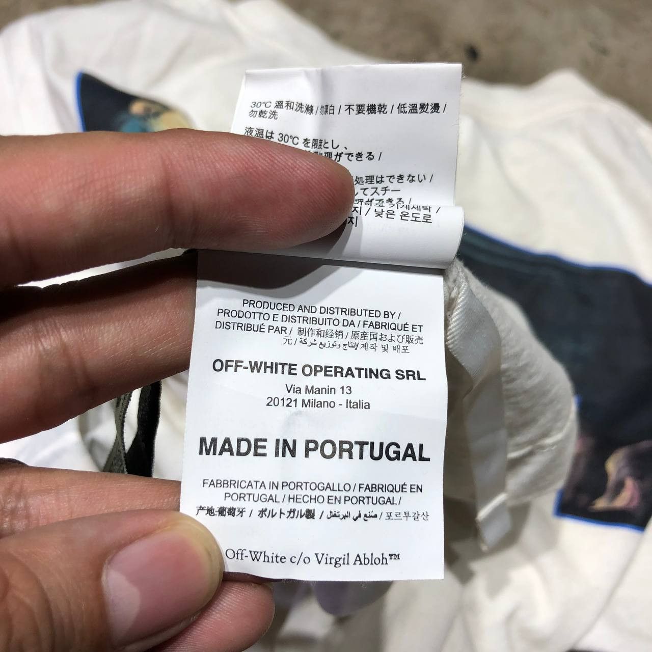 Off-White Off-White SS21 Caravaggio Arrows Tee Size US S / EU 44-46 / 1 - 11 Thumbnail